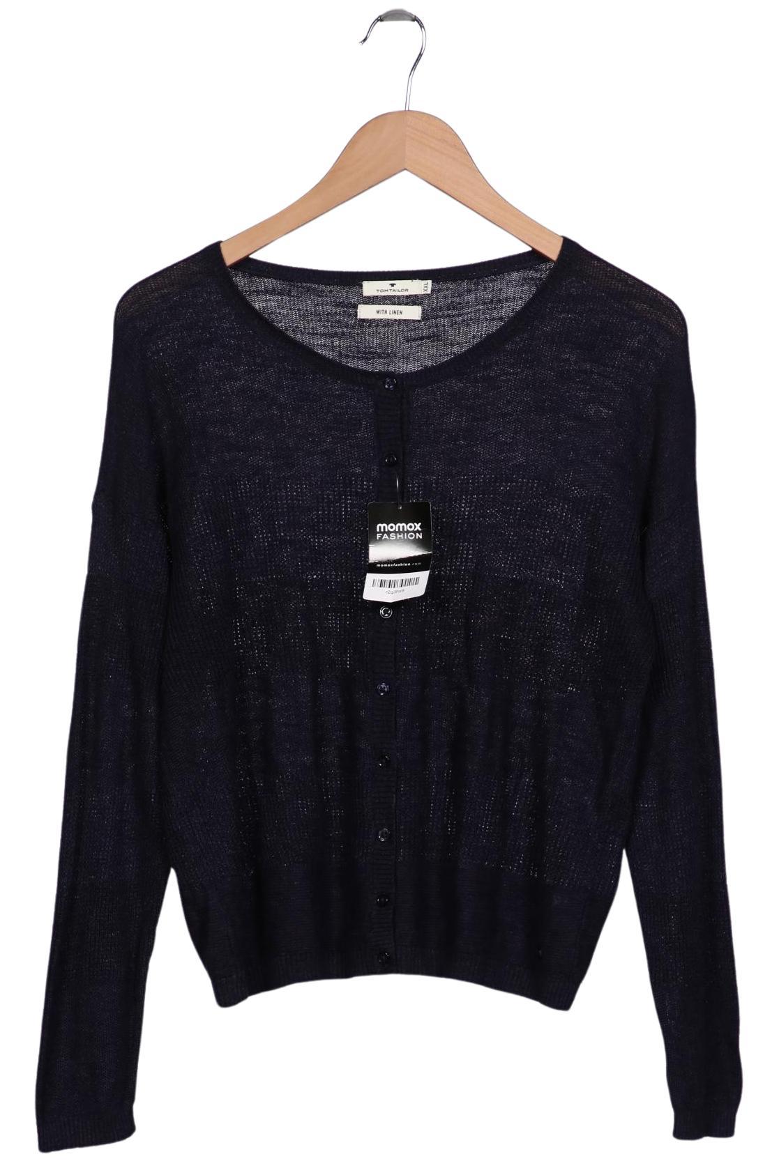 

Tom Tailor Damen Strickjacke, marineblau, Gr. 46