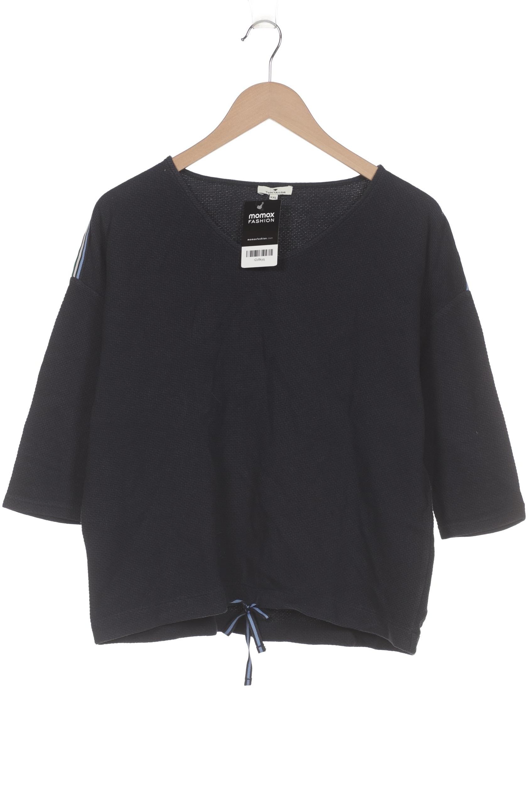 

Tom Tailor Damen Langarmshirt, marineblau, Gr. 46