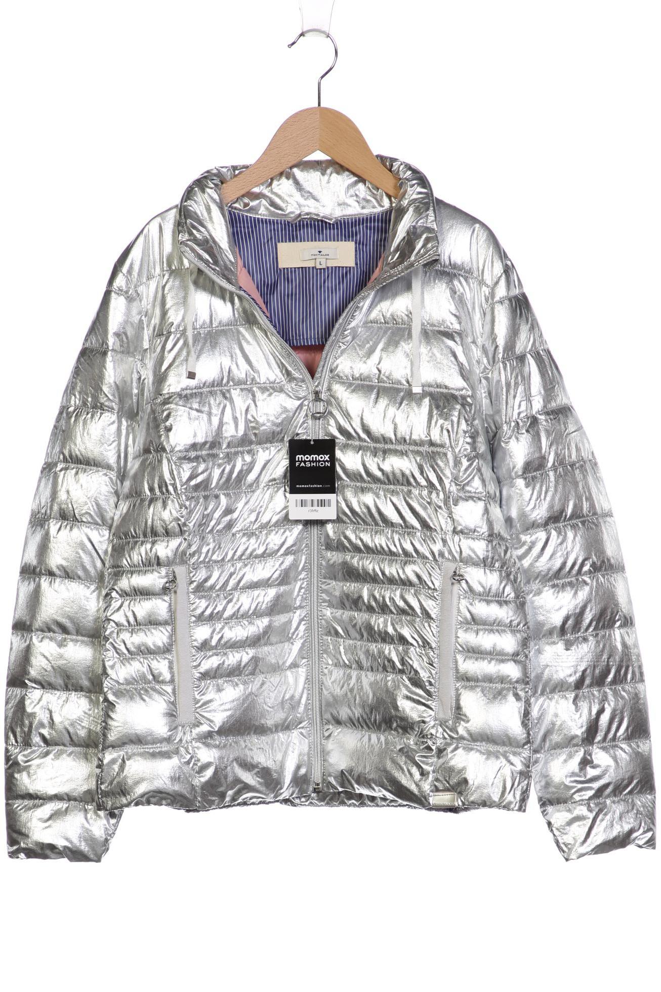 

Tom Tailor Damen Jacke, silber, Gr. 42