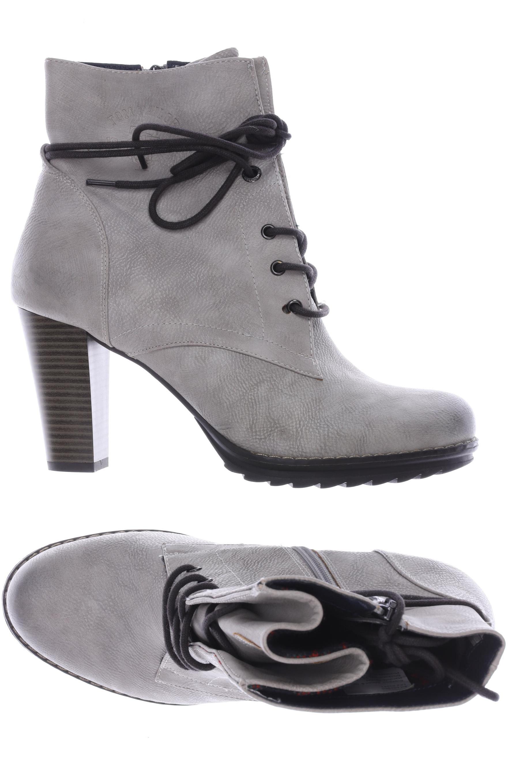 

Tom Tailor Damen Stiefelette, grau, Gr. 39