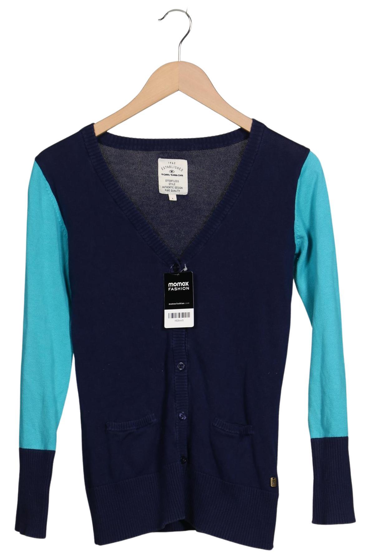 

Tom Tailor Damen Strickjacke, marineblau, Gr. 42