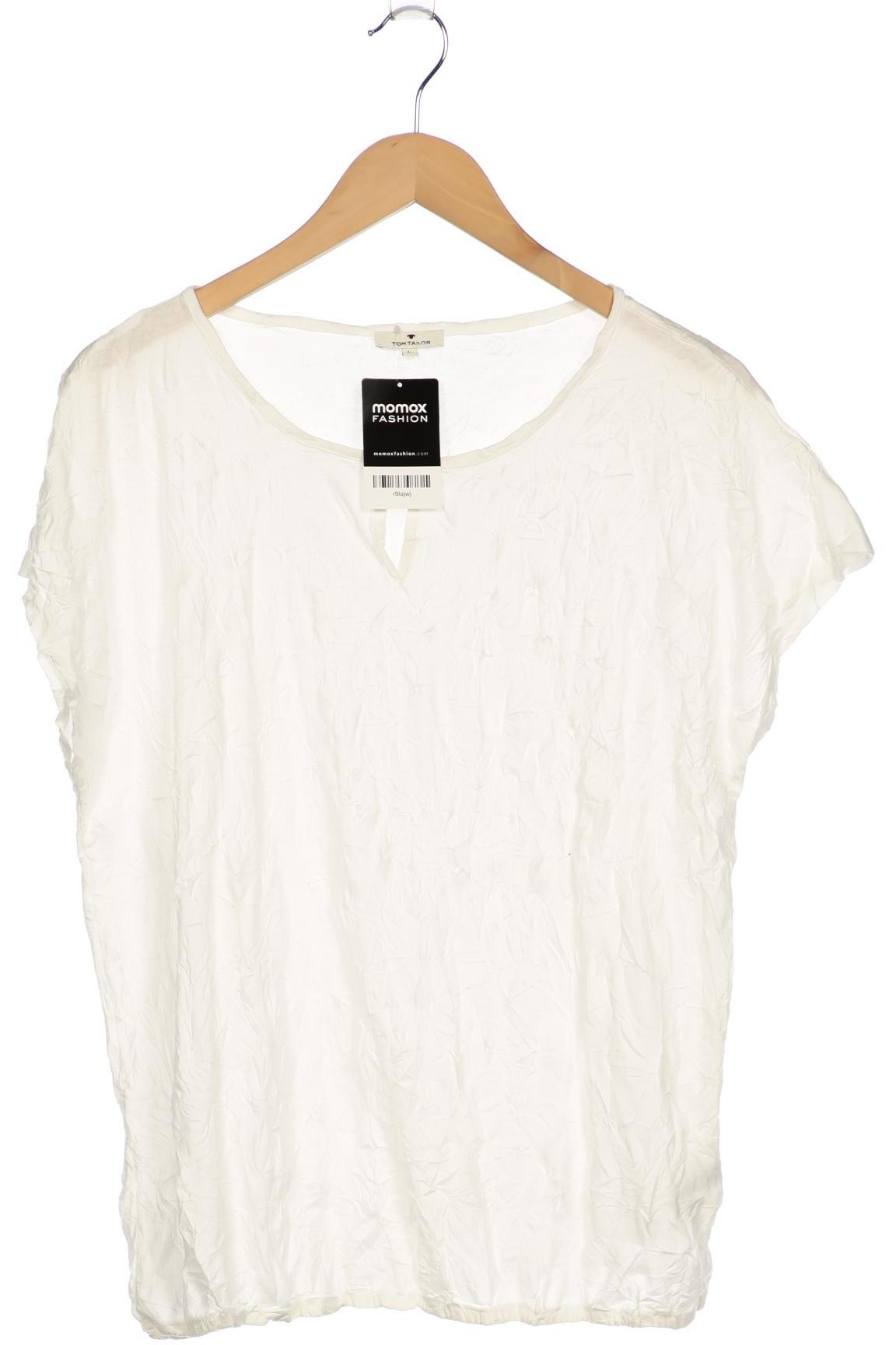 

Tom Tailor Damen T-Shirt, weiß, Gr. 42