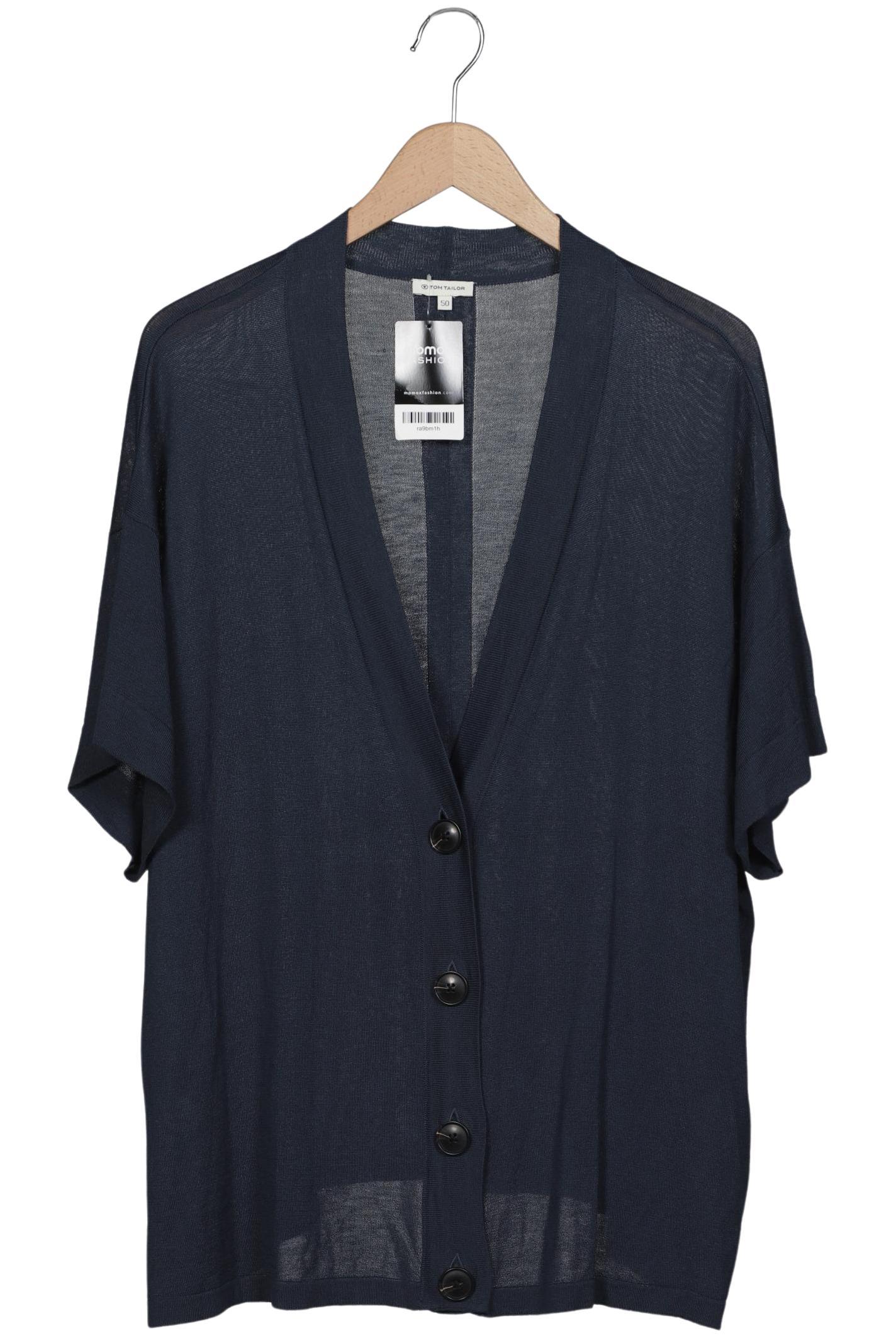 

Tom Tailor Damen Strickjacke, marineblau, Gr. 50