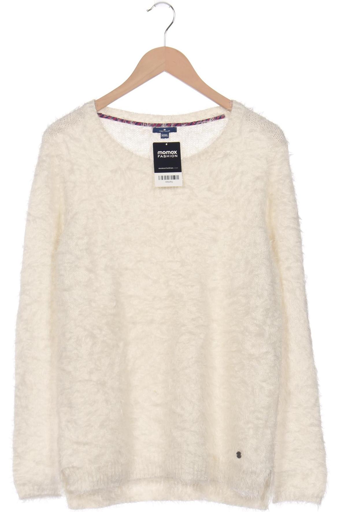 

Tom Tailor Damen Pullover, weiß, Gr. 48