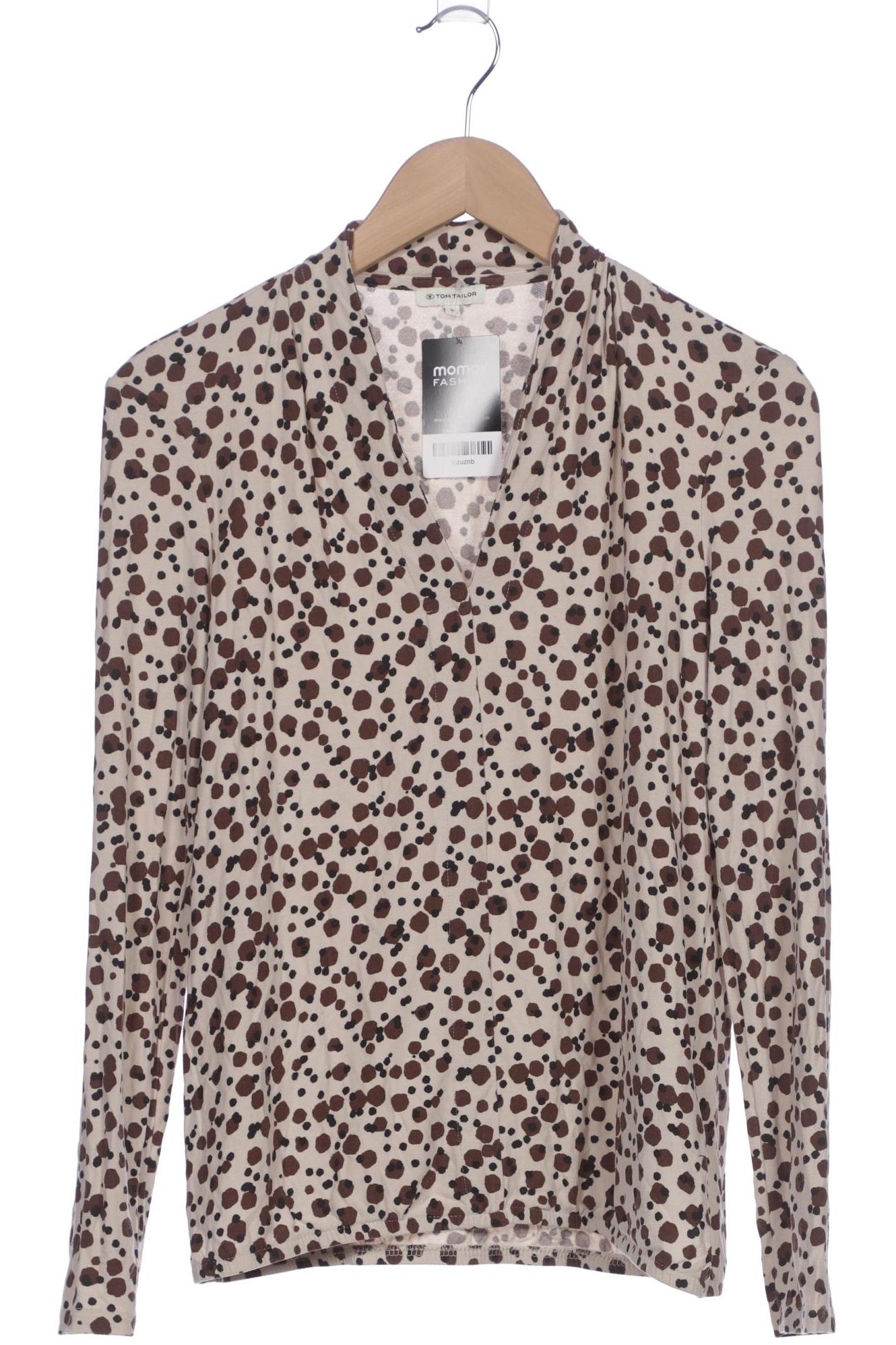

Tom Tailor Damen Langarmshirt, beige, Gr. 36