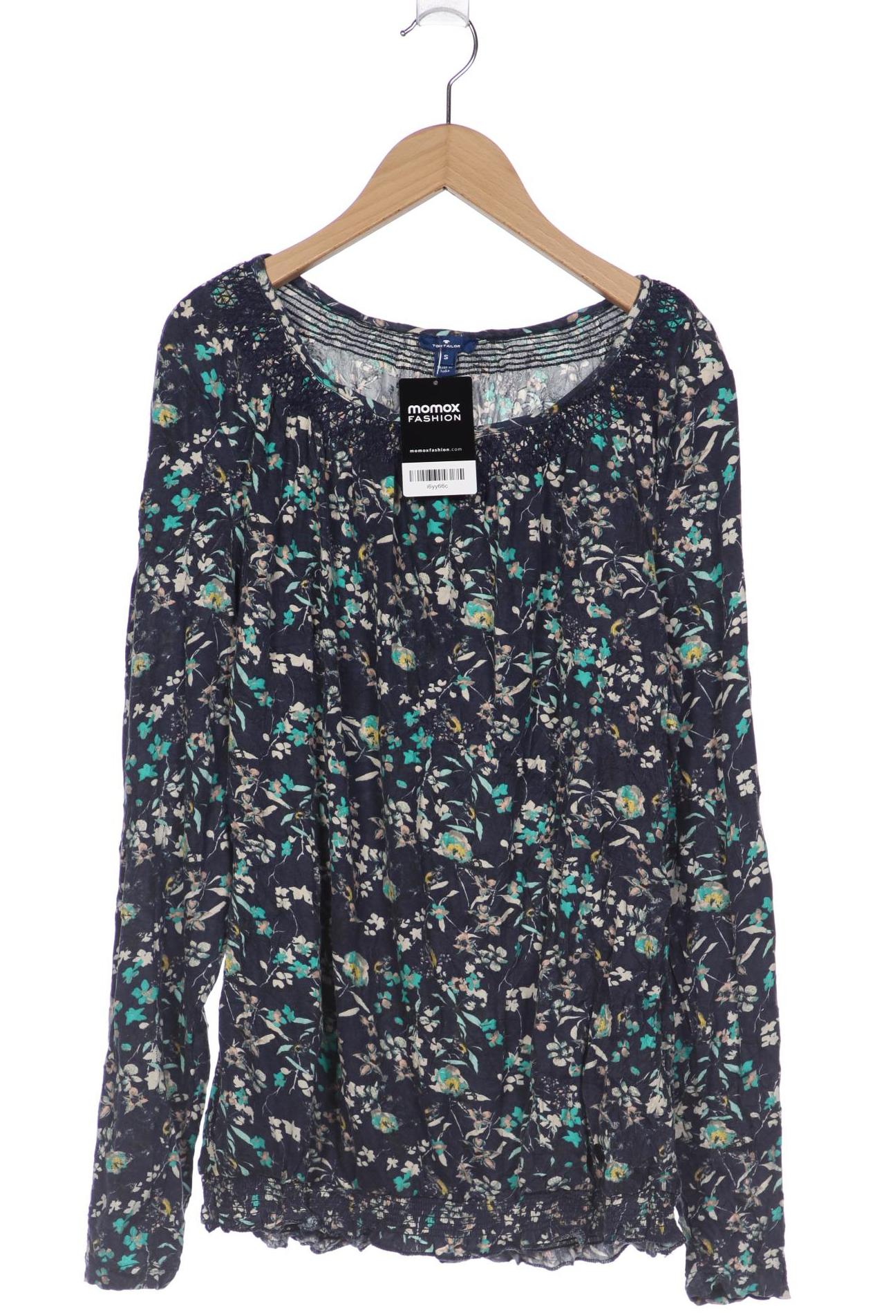 

Tom Tailor Damen Langarmshirt, marineblau, Gr. 36