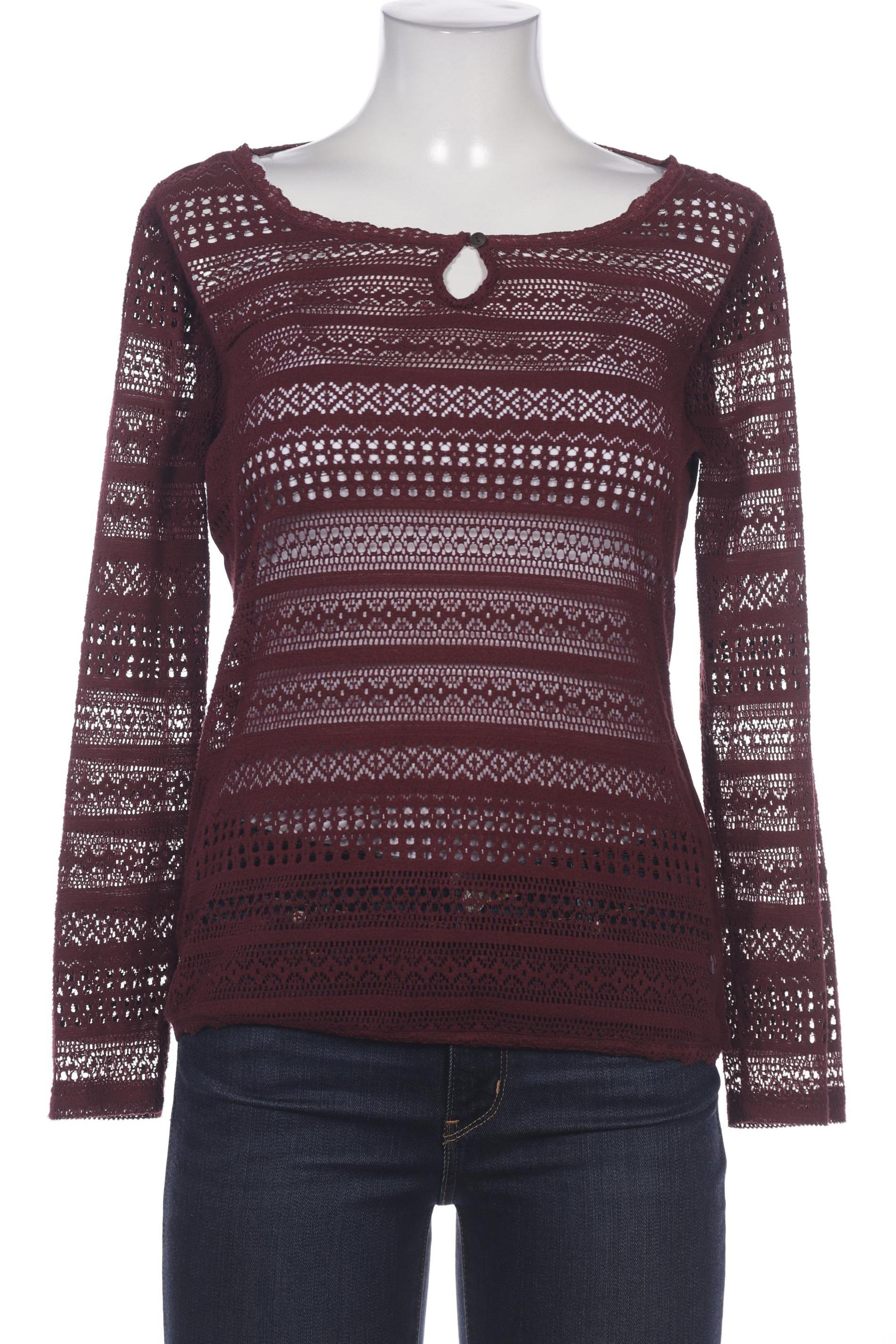 

Tom Tailor Damen Langarmshirt, bordeaux, Gr. 38