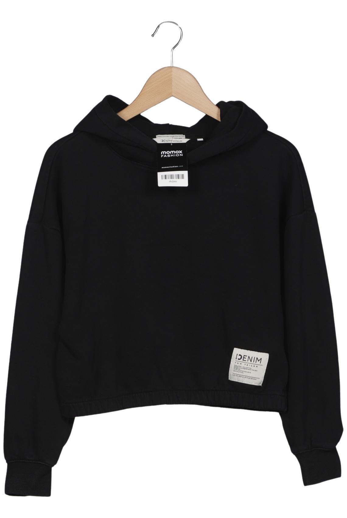 

Tom Tailor Damen Kapuzenpullover, schwarz, Gr. 36