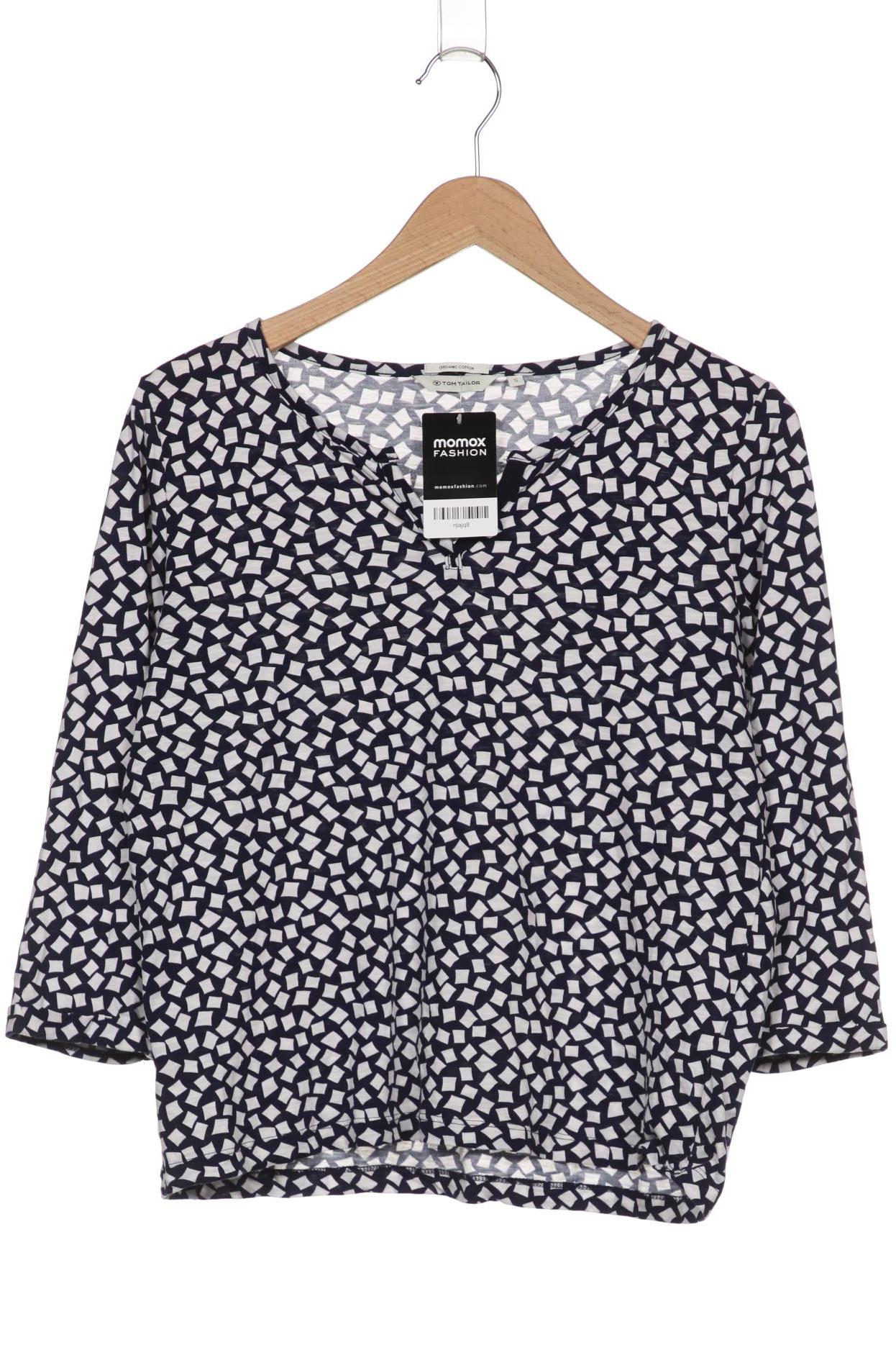

Tom Tailor Damen Langarmshirt, marineblau