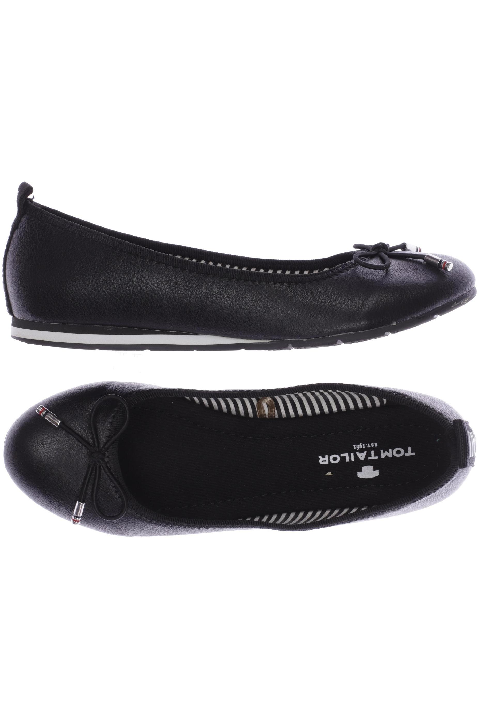 

Tom Tailor Damen Ballerinas, schwarz