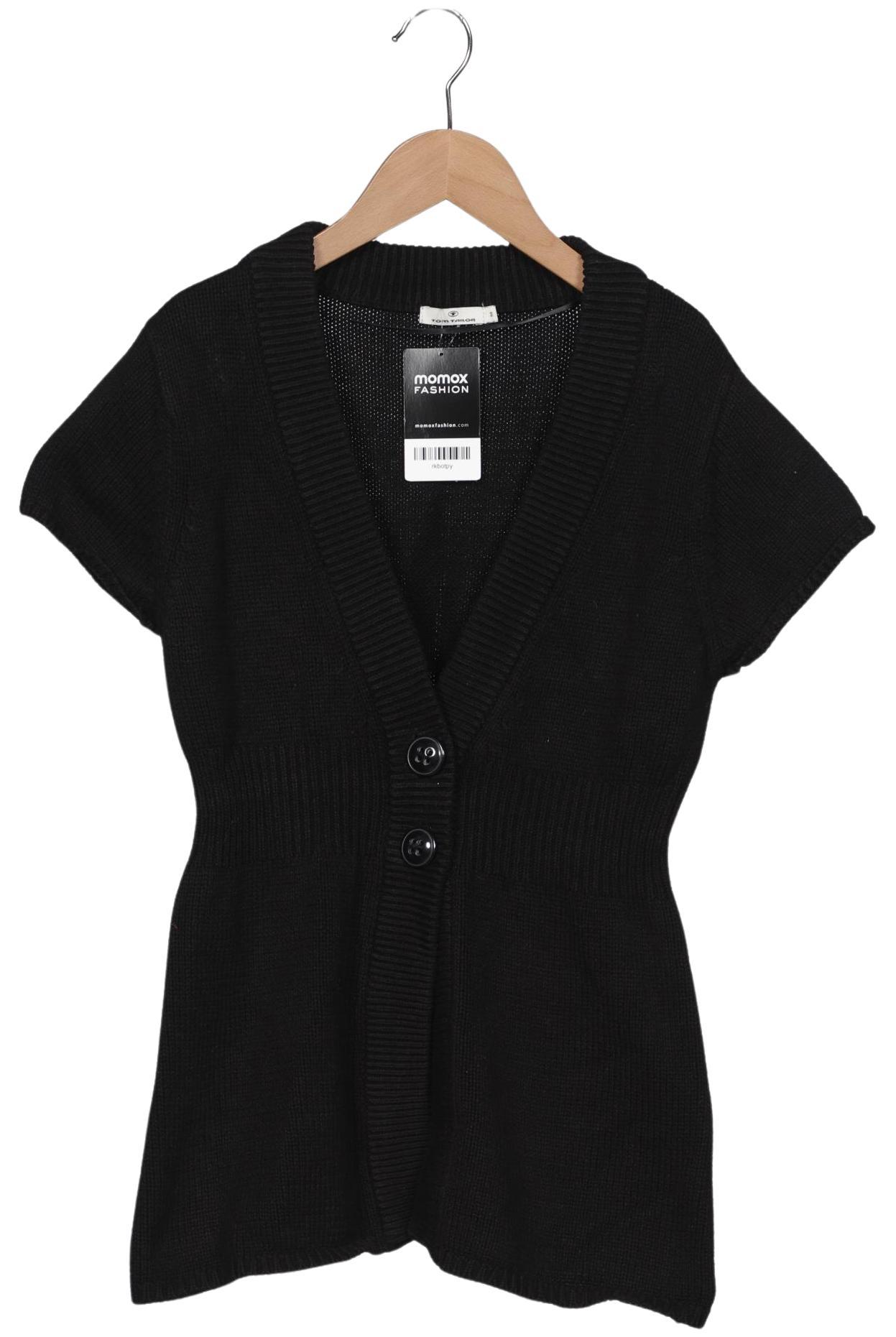 

Tom Tailor Damen Strickjacke, schwarz, Gr. 38