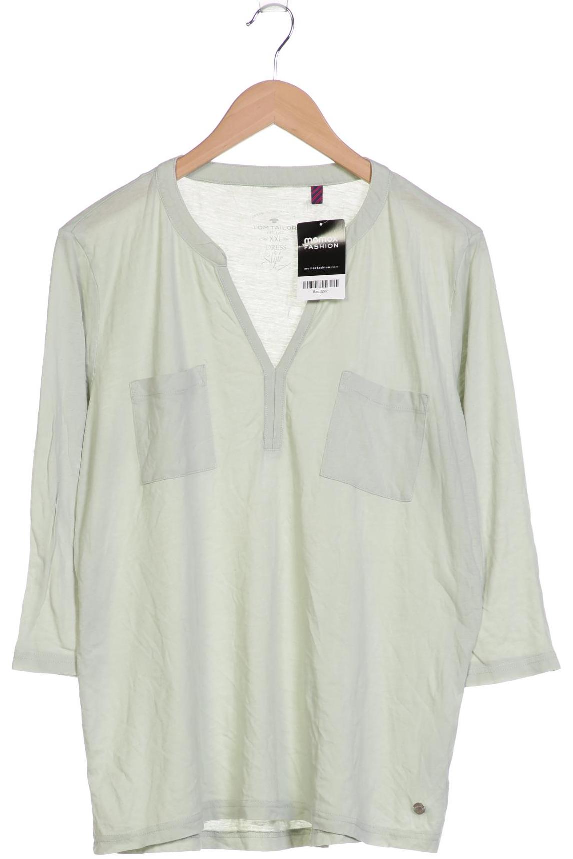 

Tom Tailor Damen Langarmshirt, hellgrün, Gr. 46