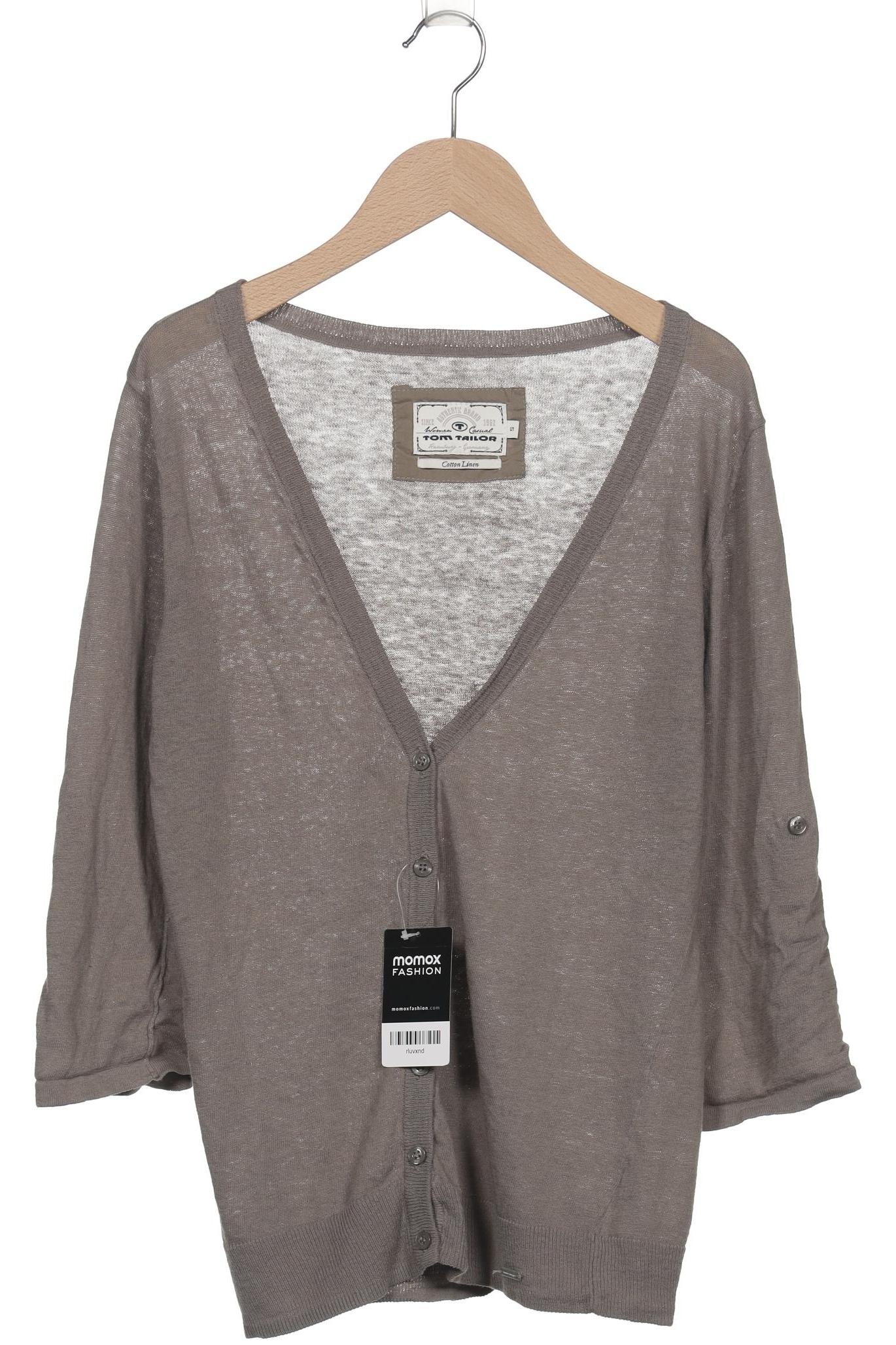 

Tom Tailor Damen Strickjacke, grau, Gr. 36