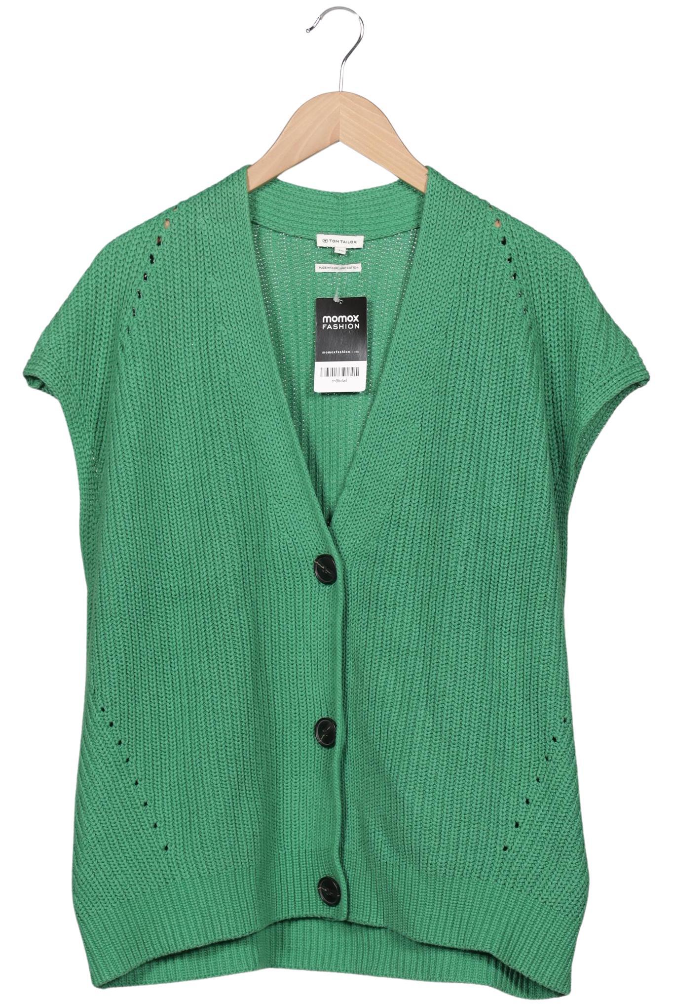 

Tom Tailor Damen Strickjacke, grün, Gr. 46