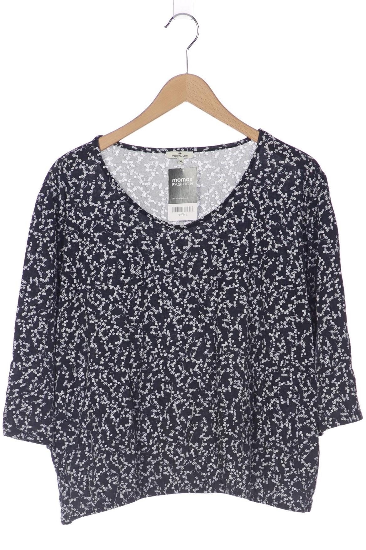 

Tom Tailor Damen Langarmshirt, marineblau, Gr. 46