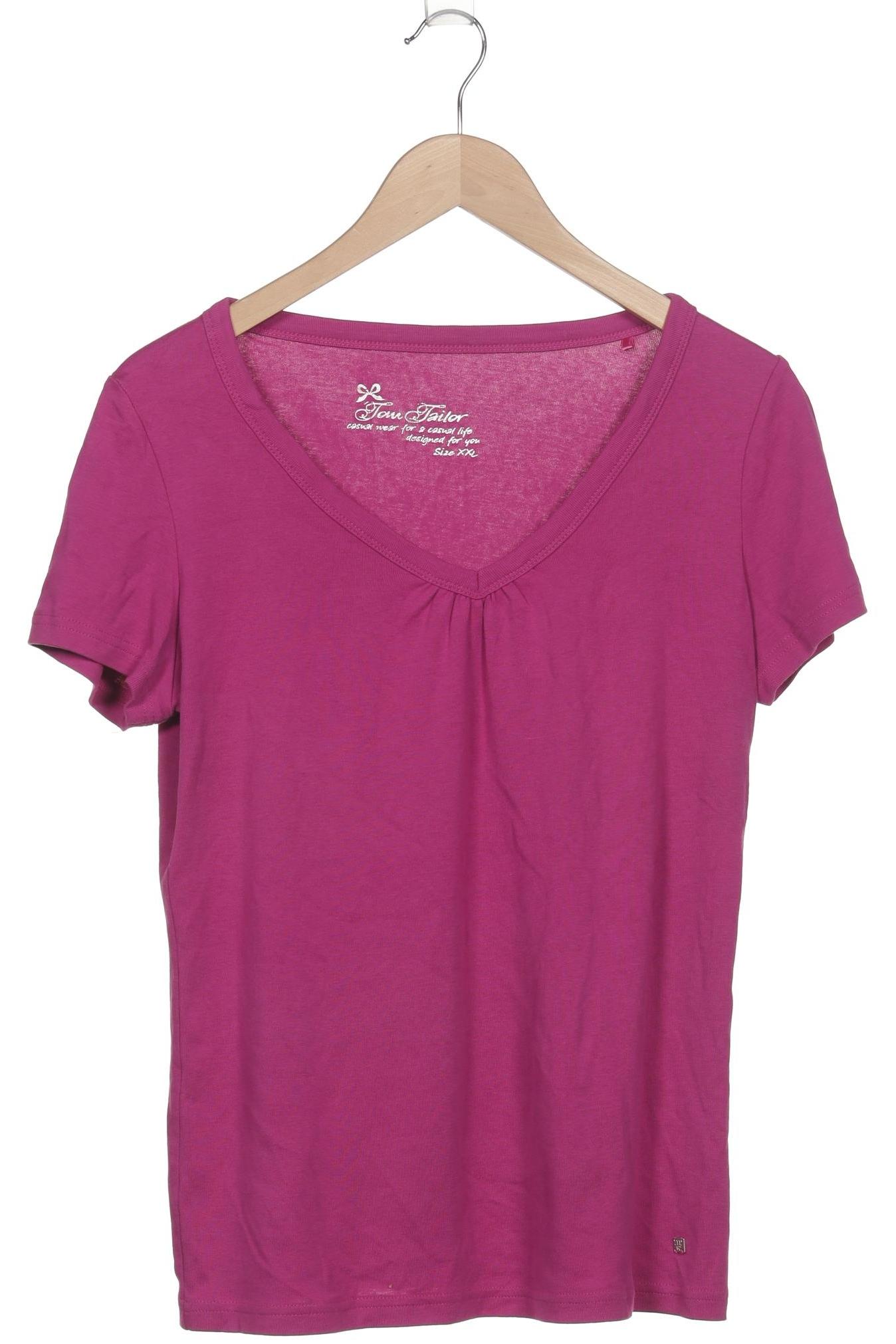 

Tom Tailor Damen T-Shirt, pink, Gr. 46