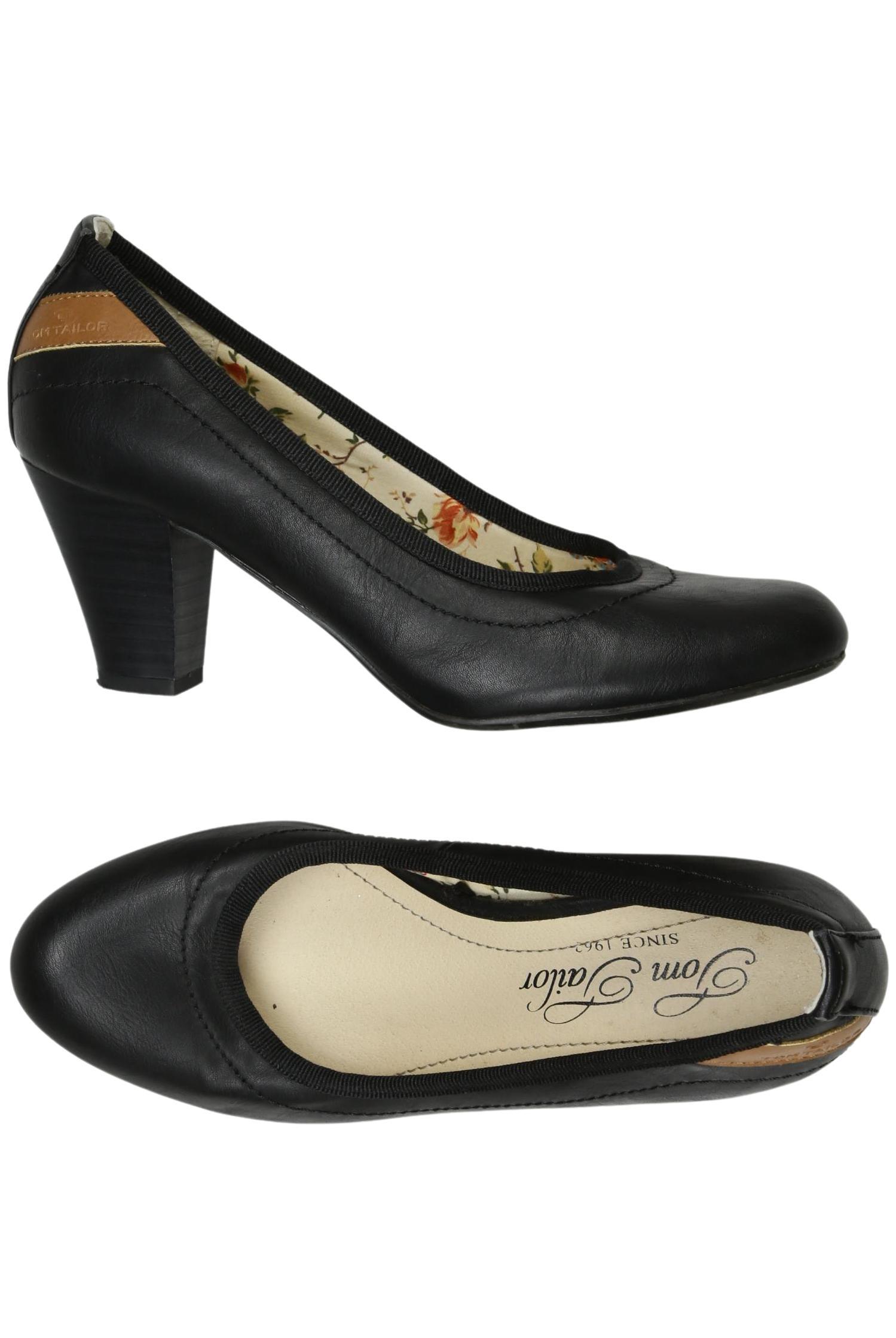 

Tom Tailor Damen Pumps, schwarz, Gr. 36