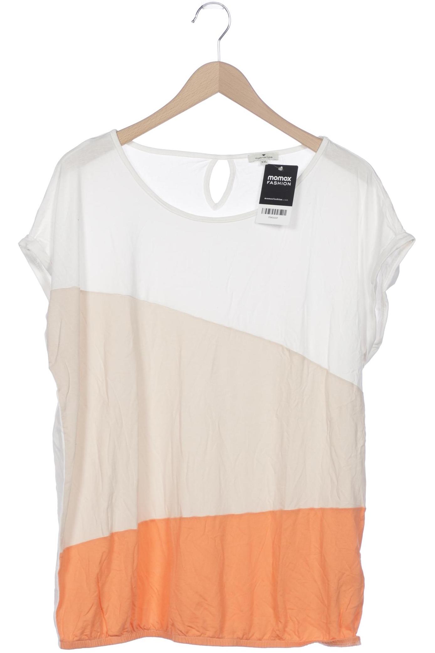 

Tom Tailor Damen T-Shirt, weiß, Gr. 46