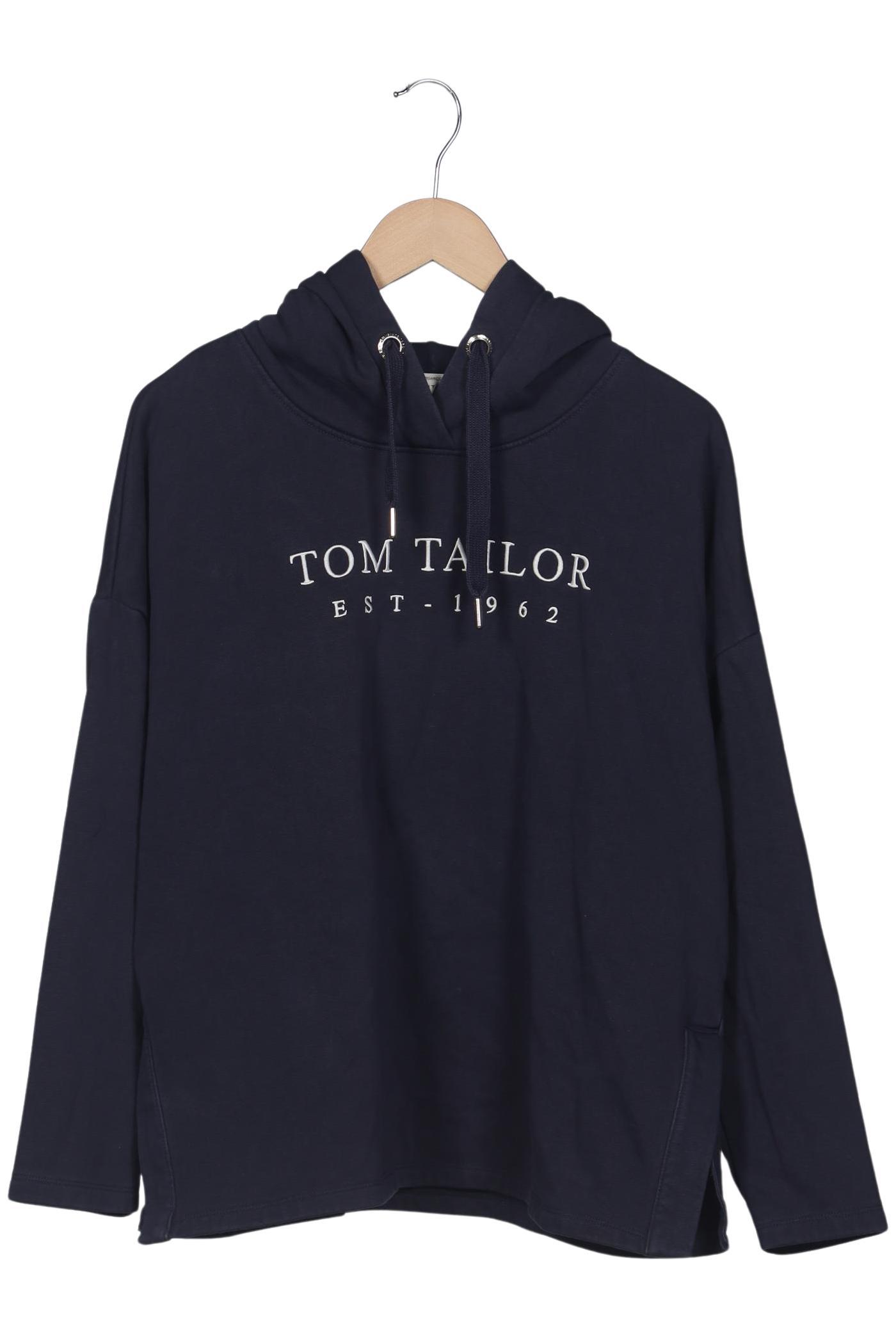 

Tom Tailor Damen Kapuzenpullover, marineblau, Gr. 46