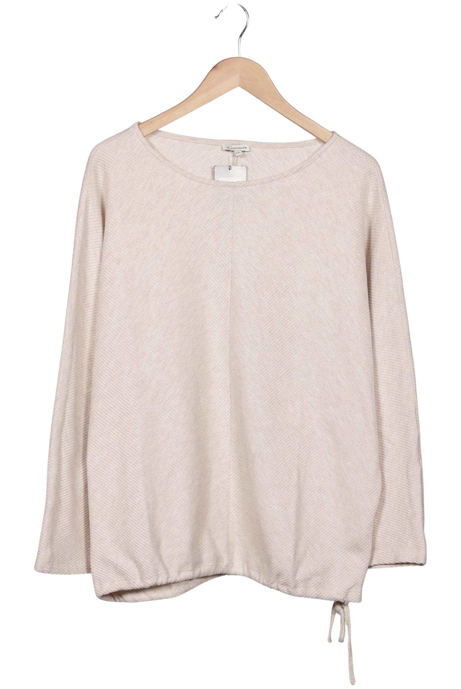 

Tom Tailor Damen Sweatshirt, beige, Gr. 46