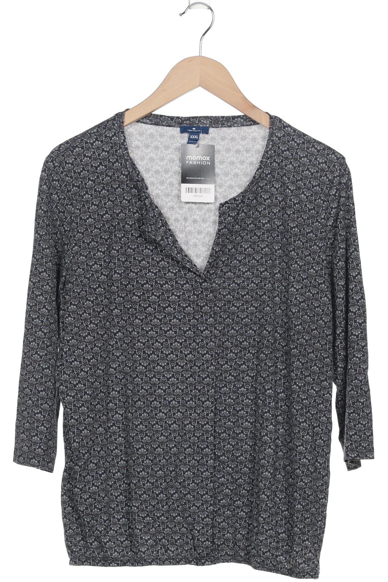 

Tom Tailor Damen Langarmshirt, marineblau, Gr. 48