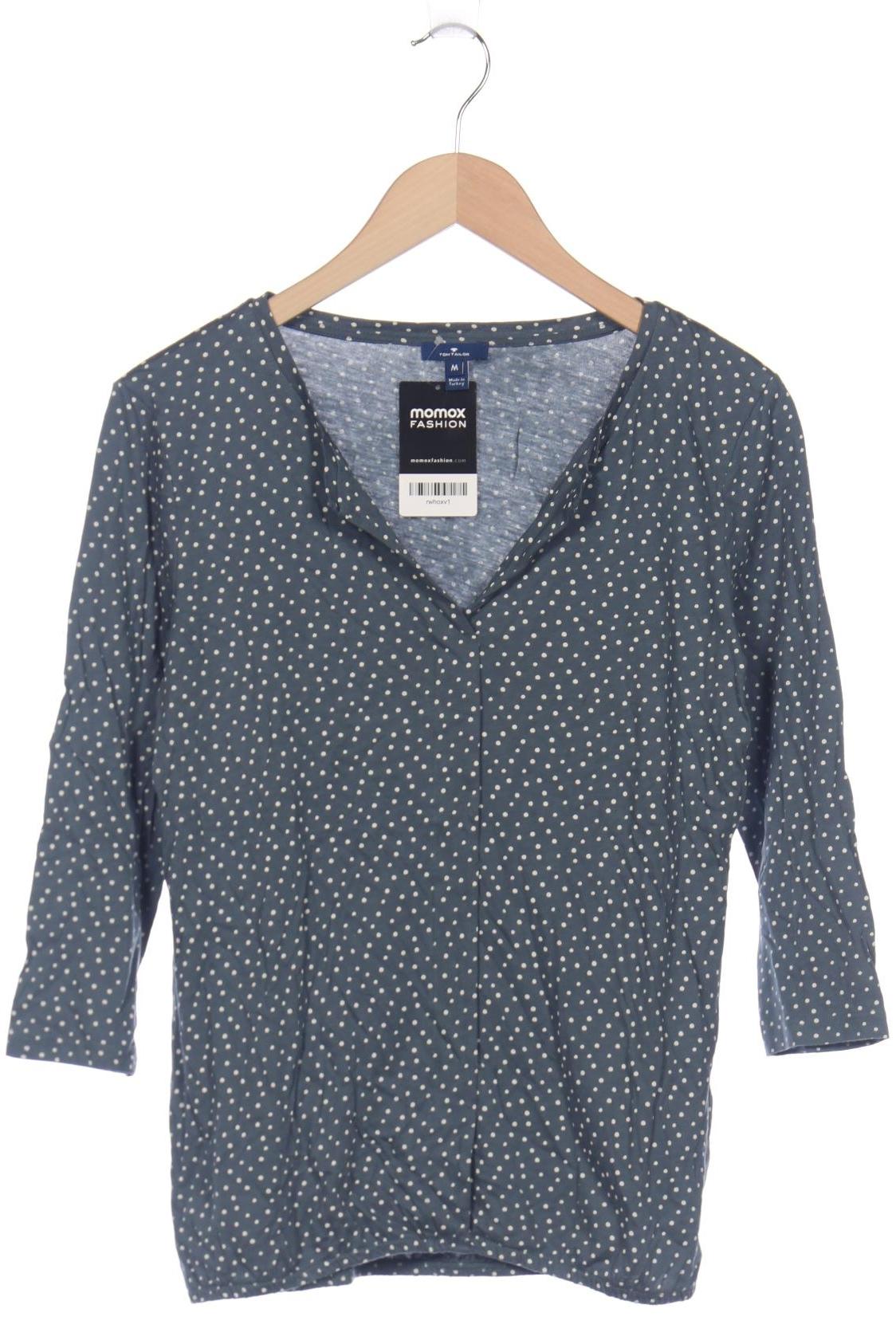 

Tom Tailor Damen Langarmshirt, blau, Gr. 38