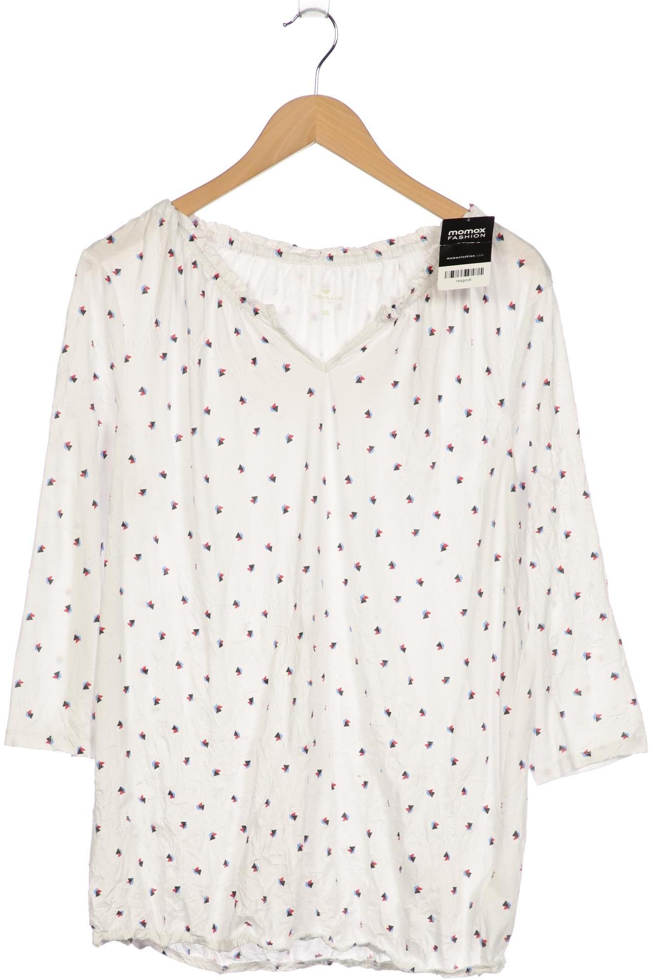

Tom Tailor Damen Langarmshirt, weiß, Gr. 46
