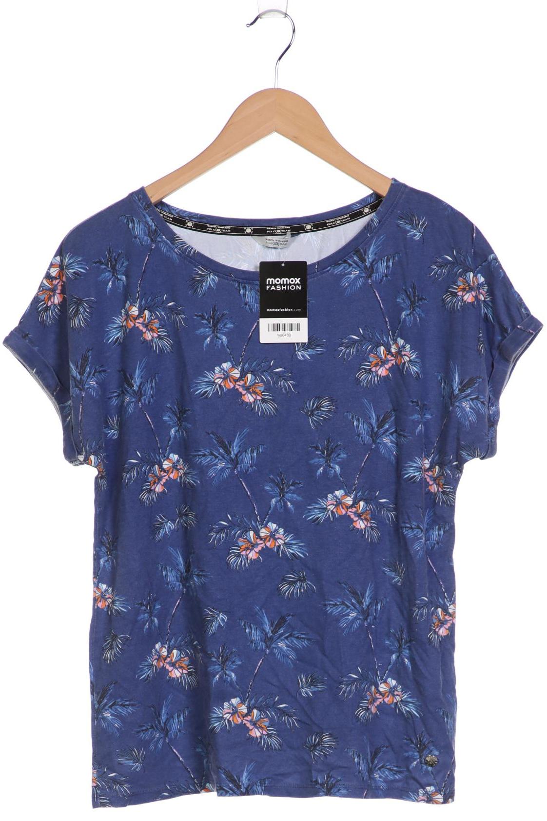 

Tom Tailor Damen T-Shirt, blau, Gr. 40