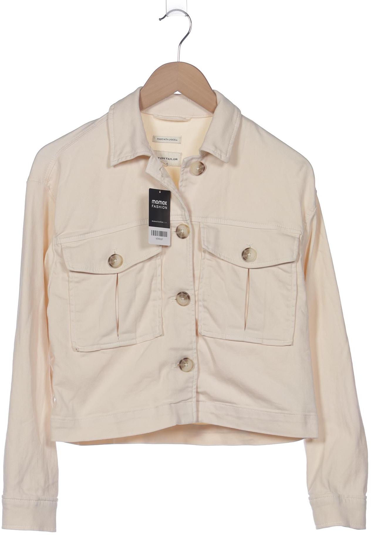 

Tom Tailor Damen Jacke, cremeweiß, Gr. 34