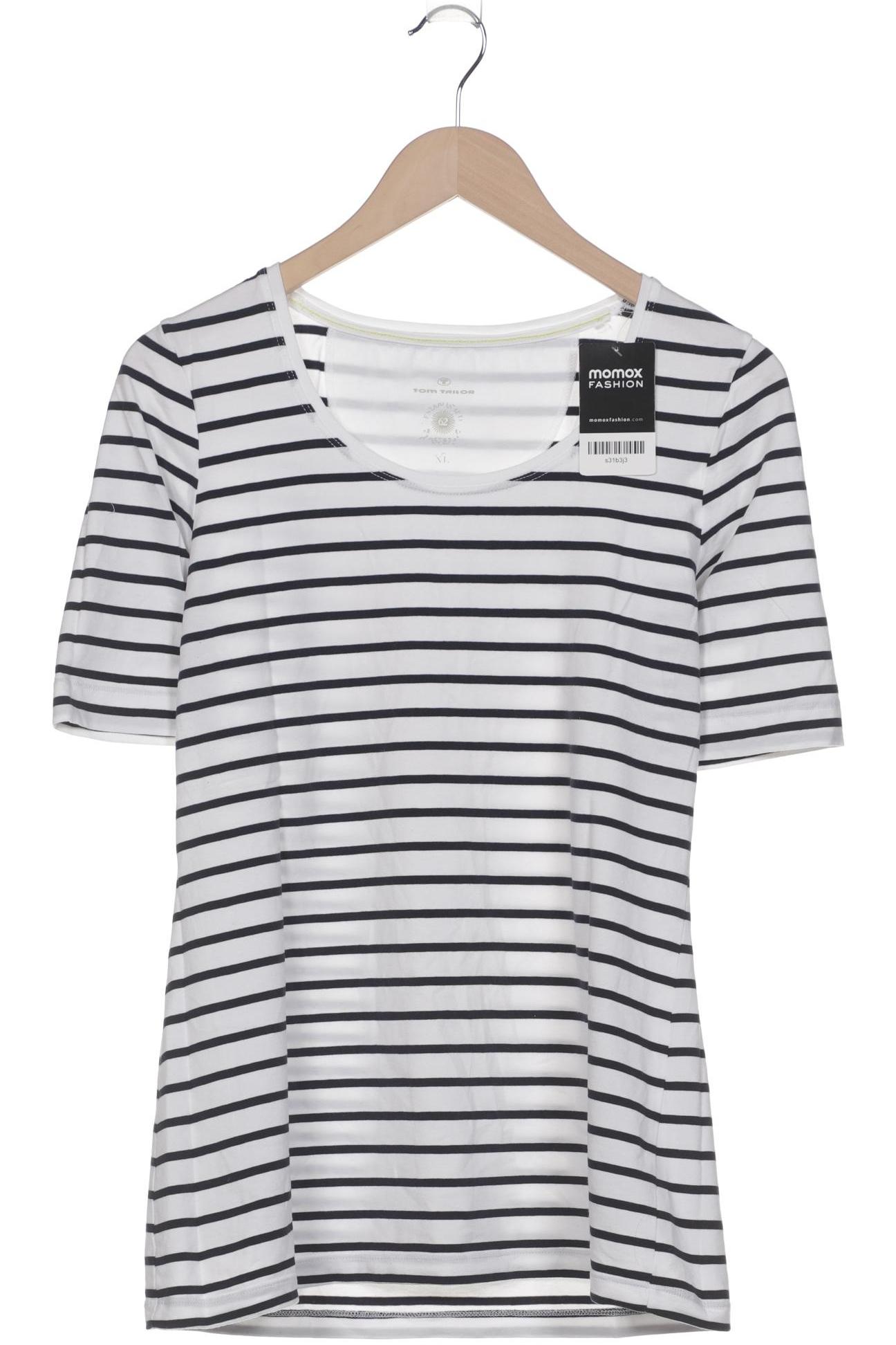 

Tom Tailor Damen T-Shirt, weiß, Gr. 44
