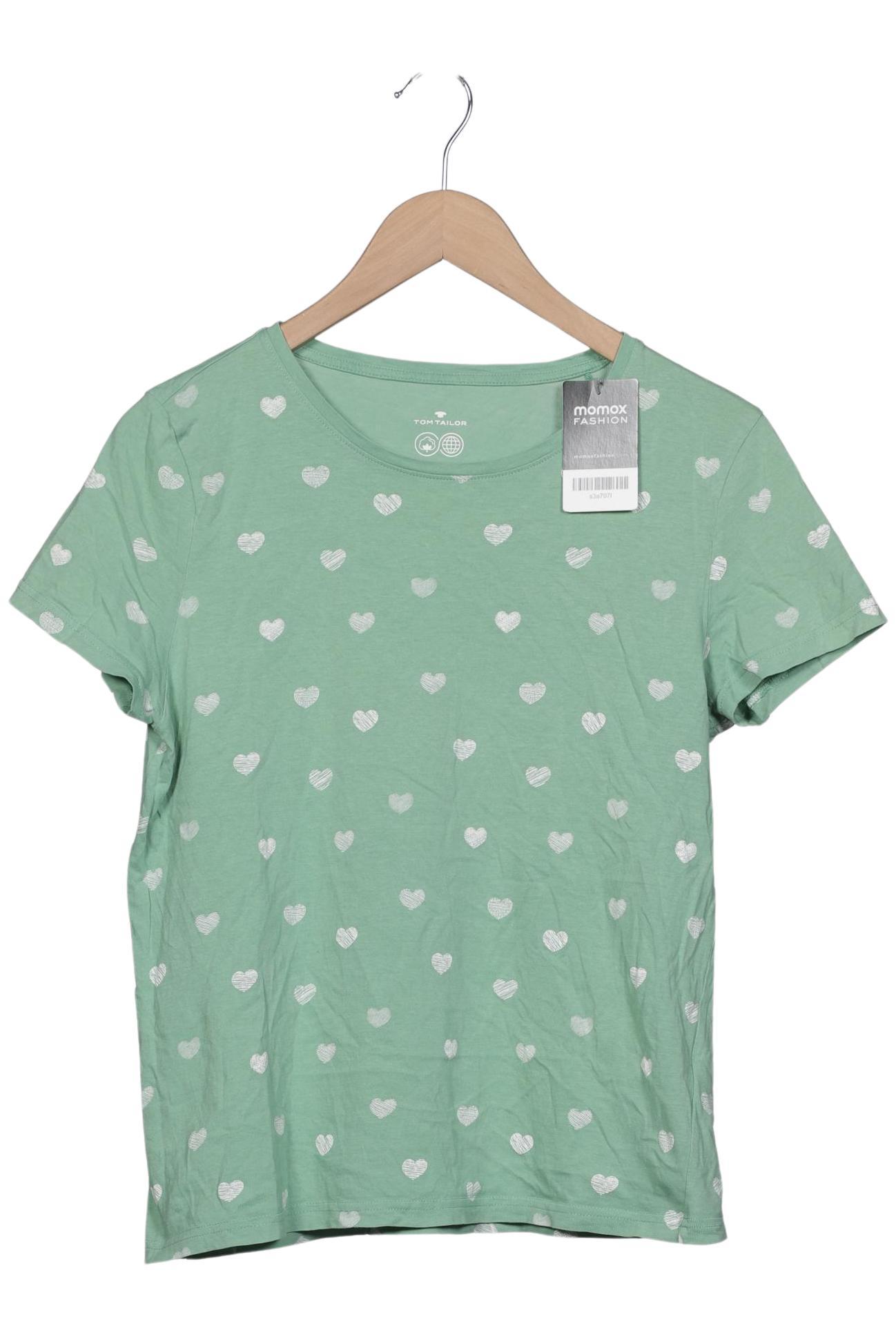 

Tom Tailor Damen T-Shirt, grün, Gr. 38