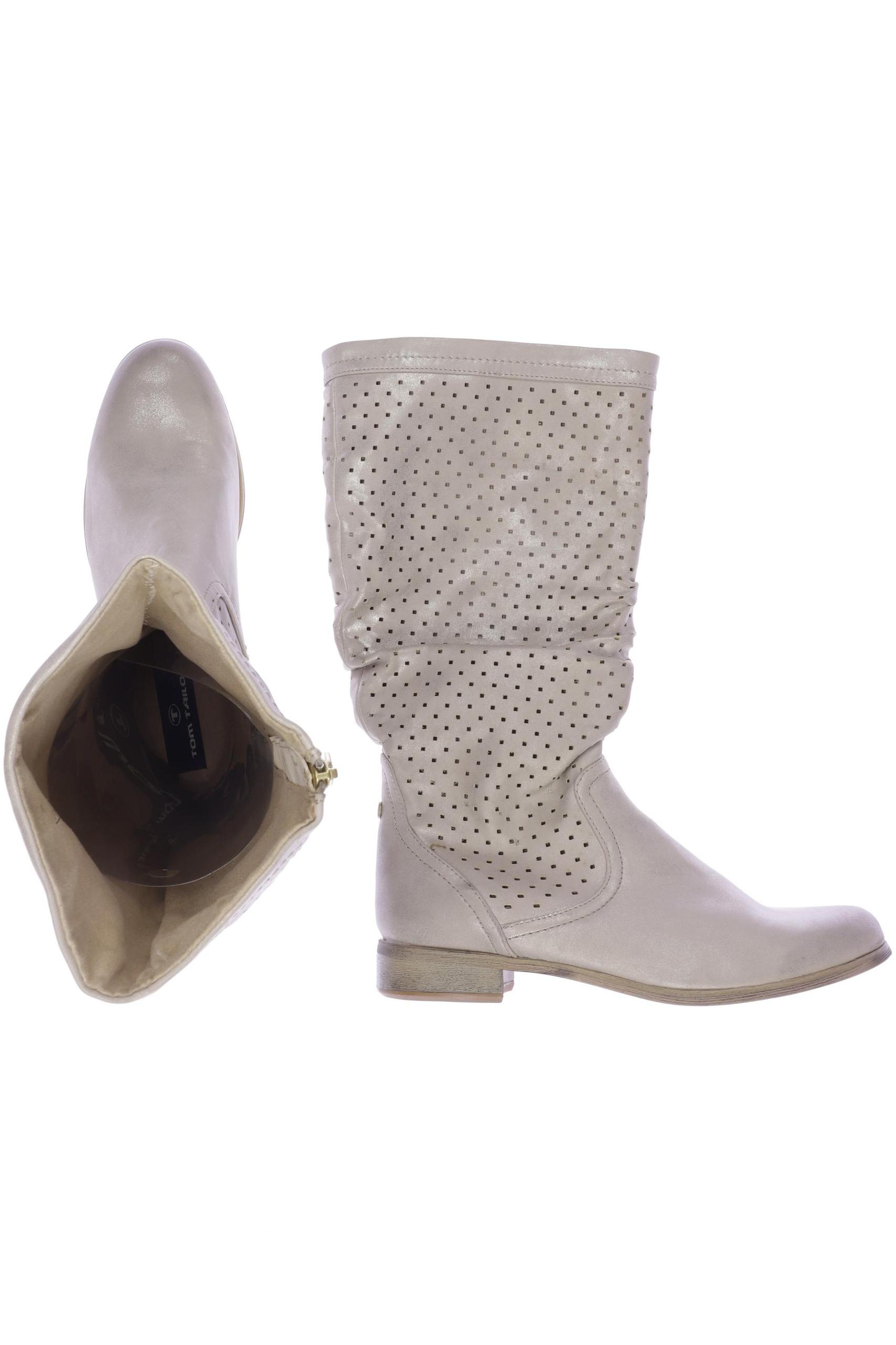 

Tom Tailor Damen Stiefel, beige, Gr. 39