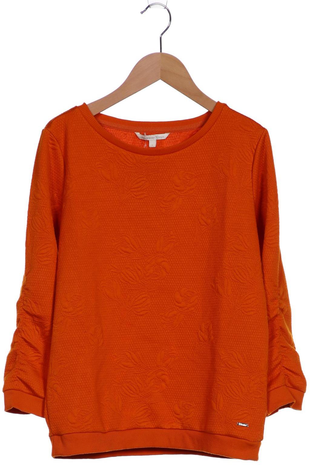 

Tom Tailor Damen Sweatshirt, orange, Gr. 36