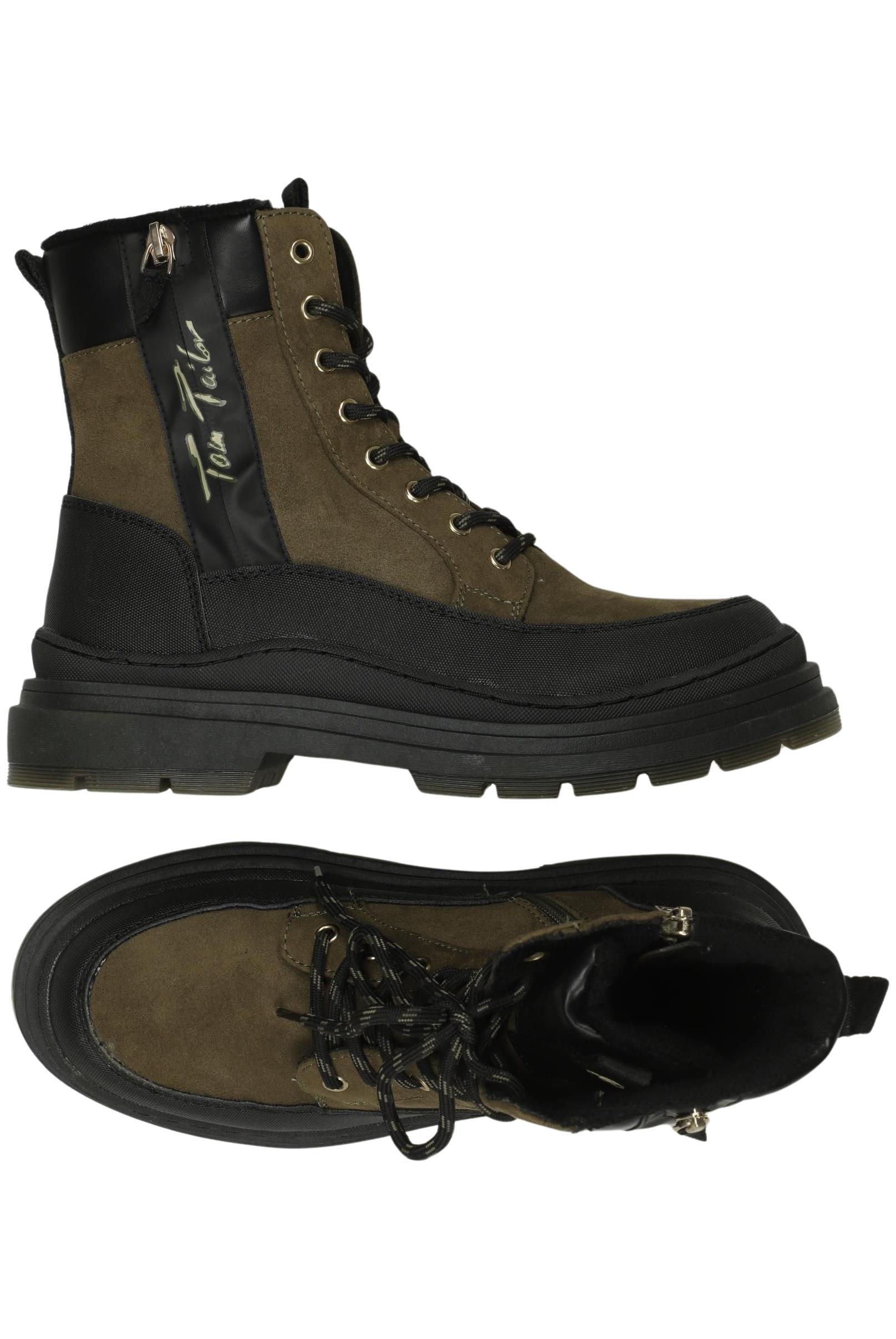 

Tom Tailor Damen Stiefelette, grün, Gr. 39