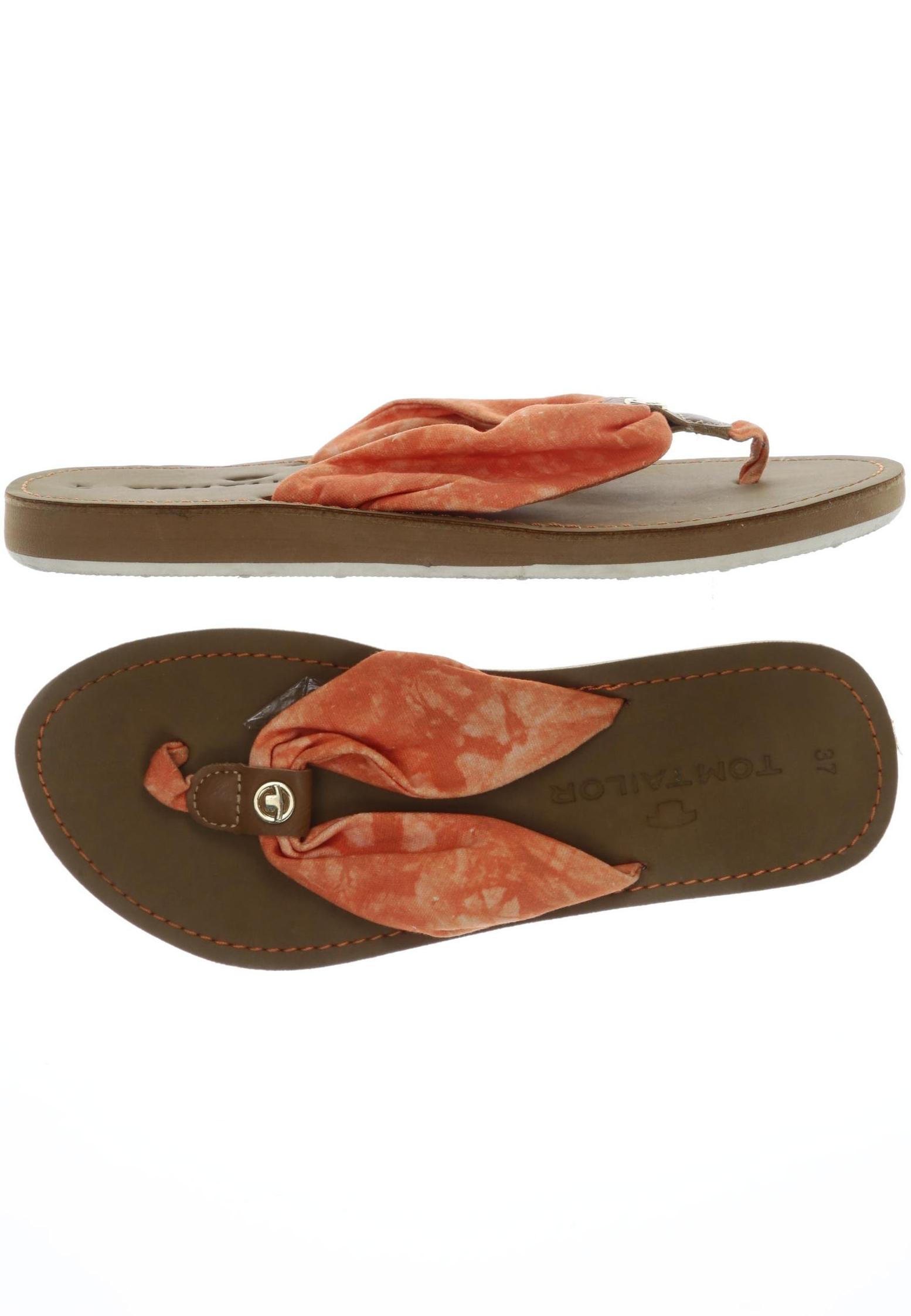 

Tom Tailor Damen Sandale, orange, Gr. 37