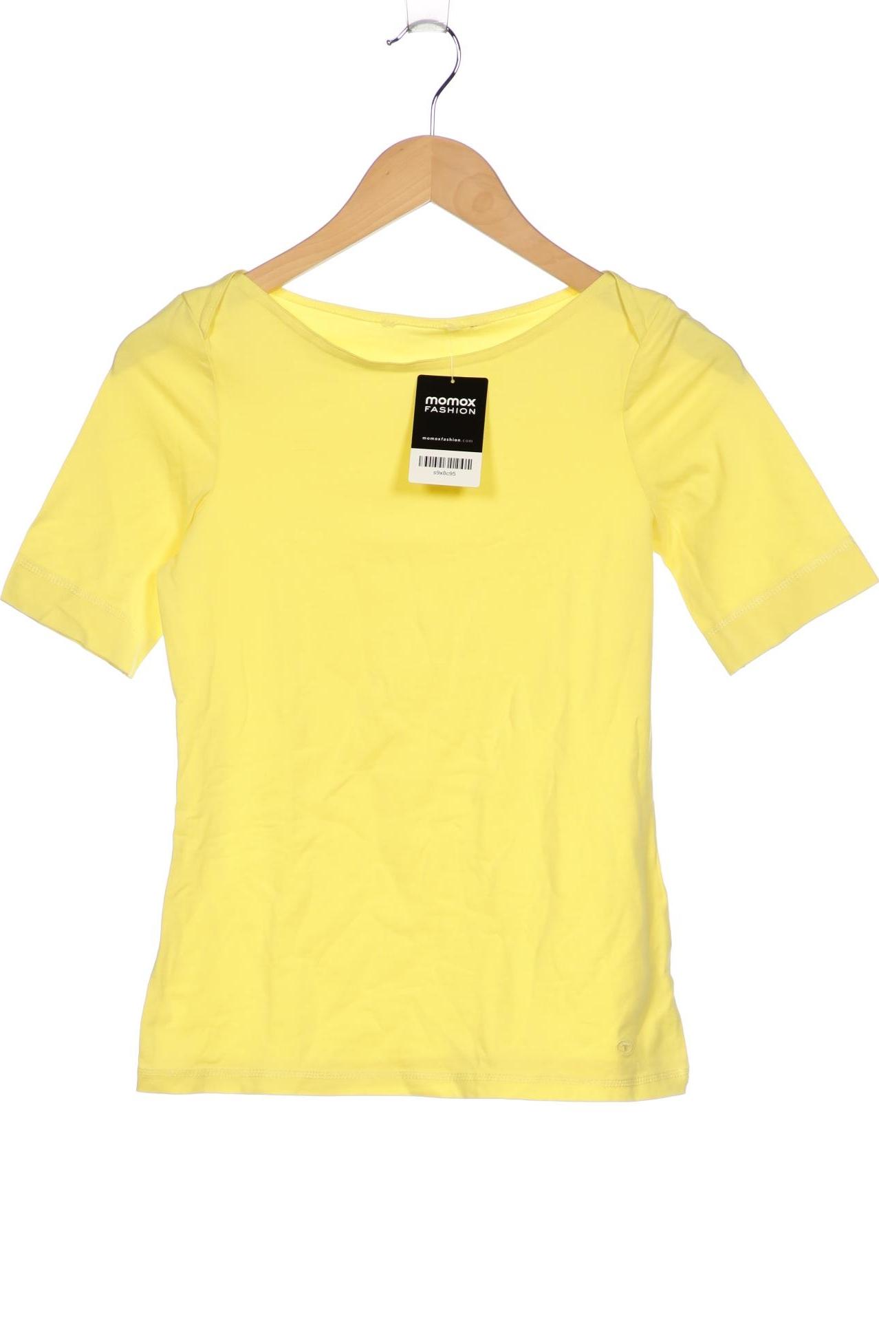 

Tom Tailor Damen T-Shirt, gelb, Gr. 34