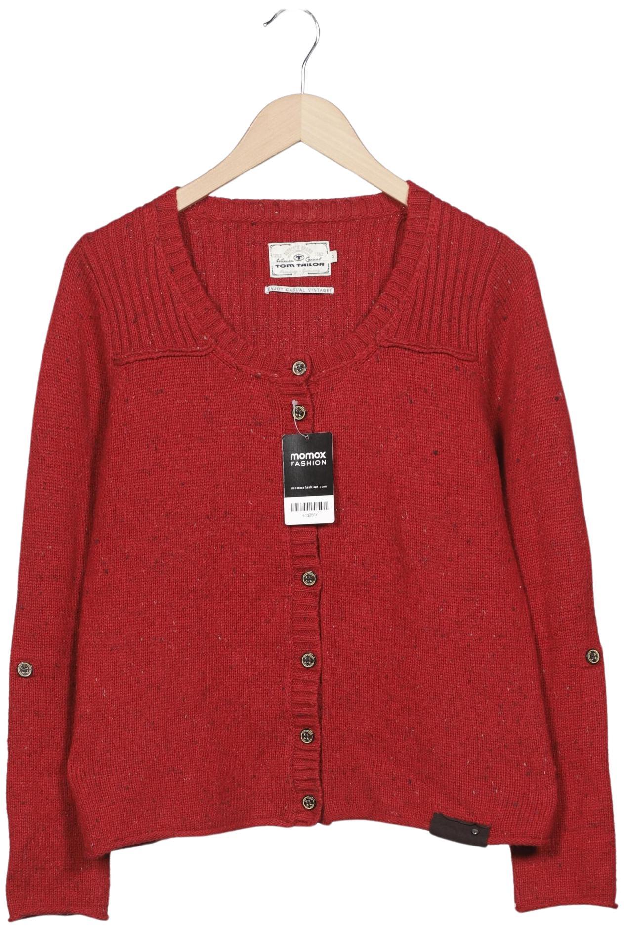

Tom Tailor Damen Strickjacke, rot, Gr. 38