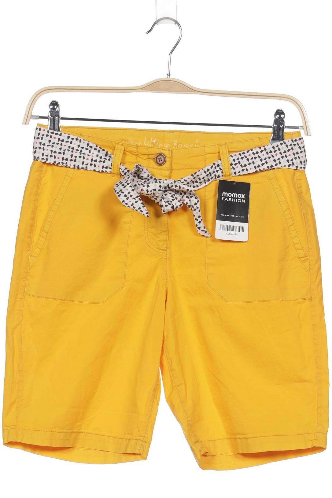 

Tom Tailor Damen Shorts, gelb, Gr. 36