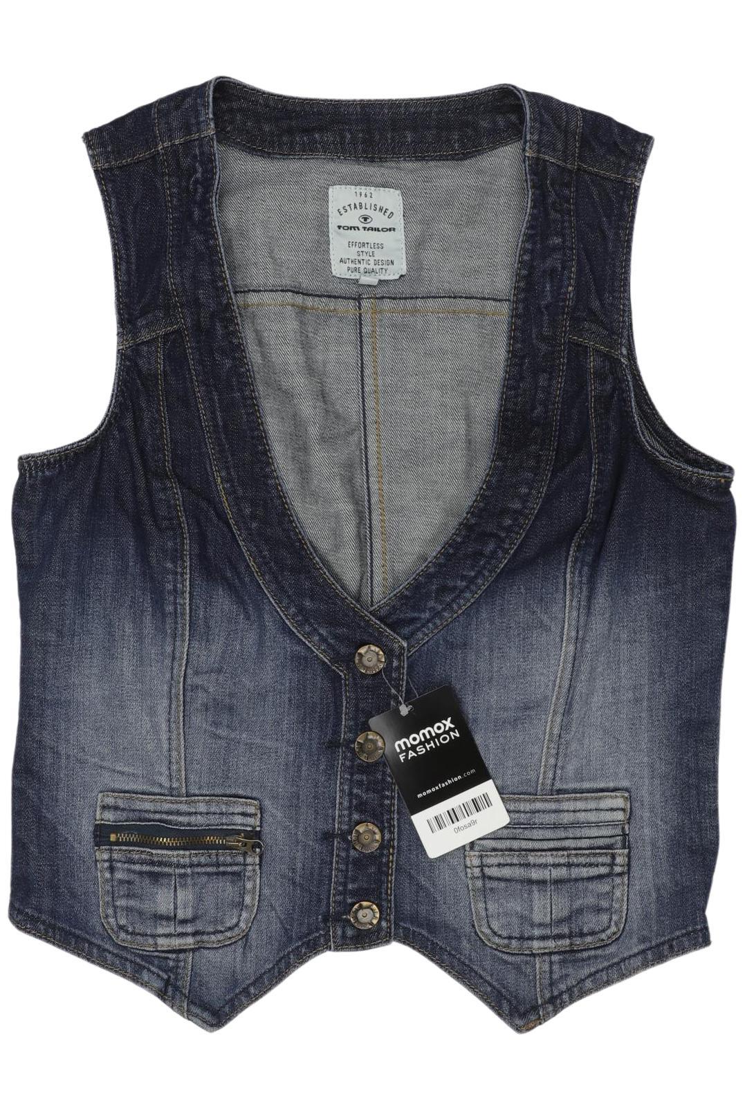 

Tom Tailor Damen Weste, blau, Gr. 38