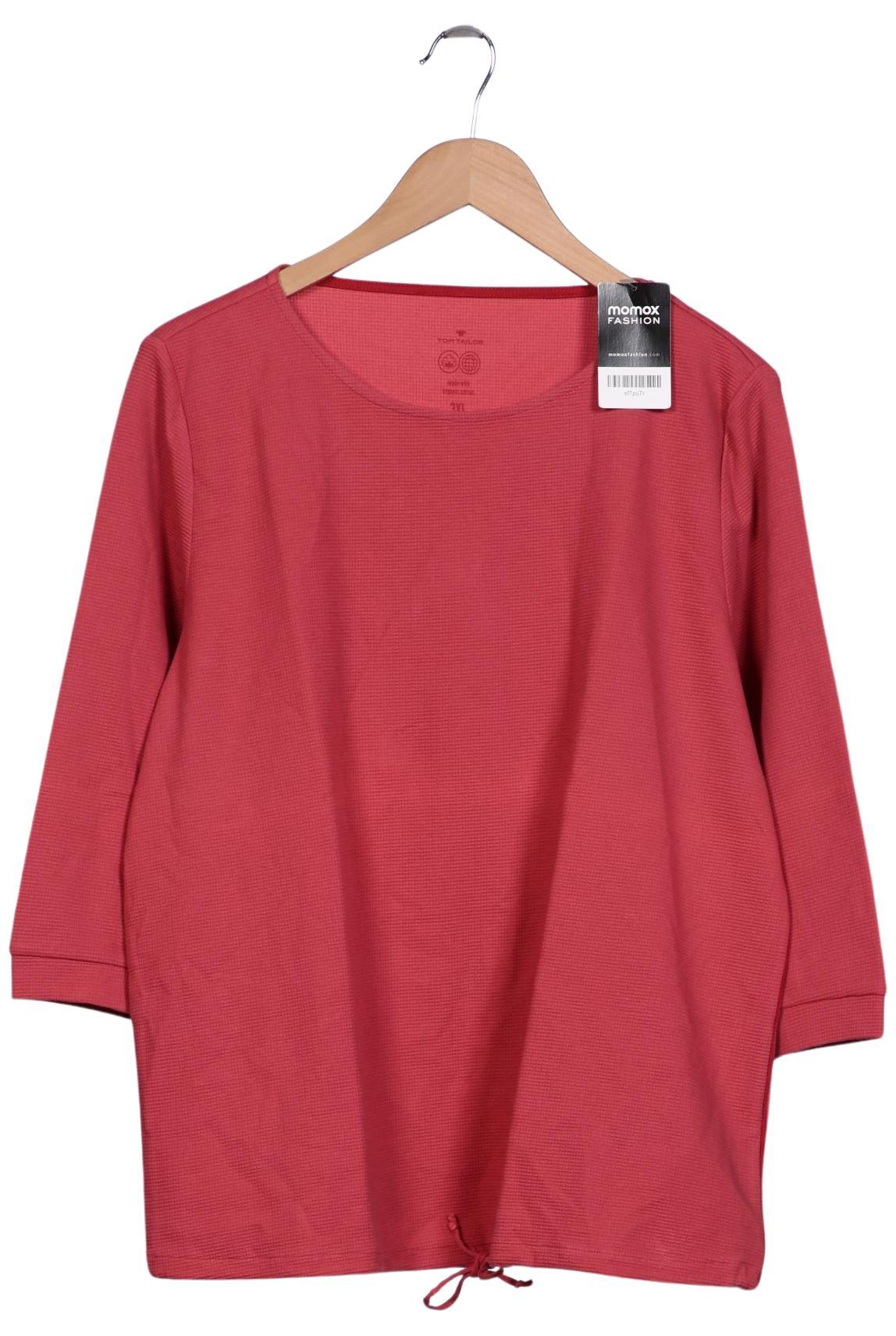 

Tom Tailor Damen Langarmshirt, rot, Gr. 48