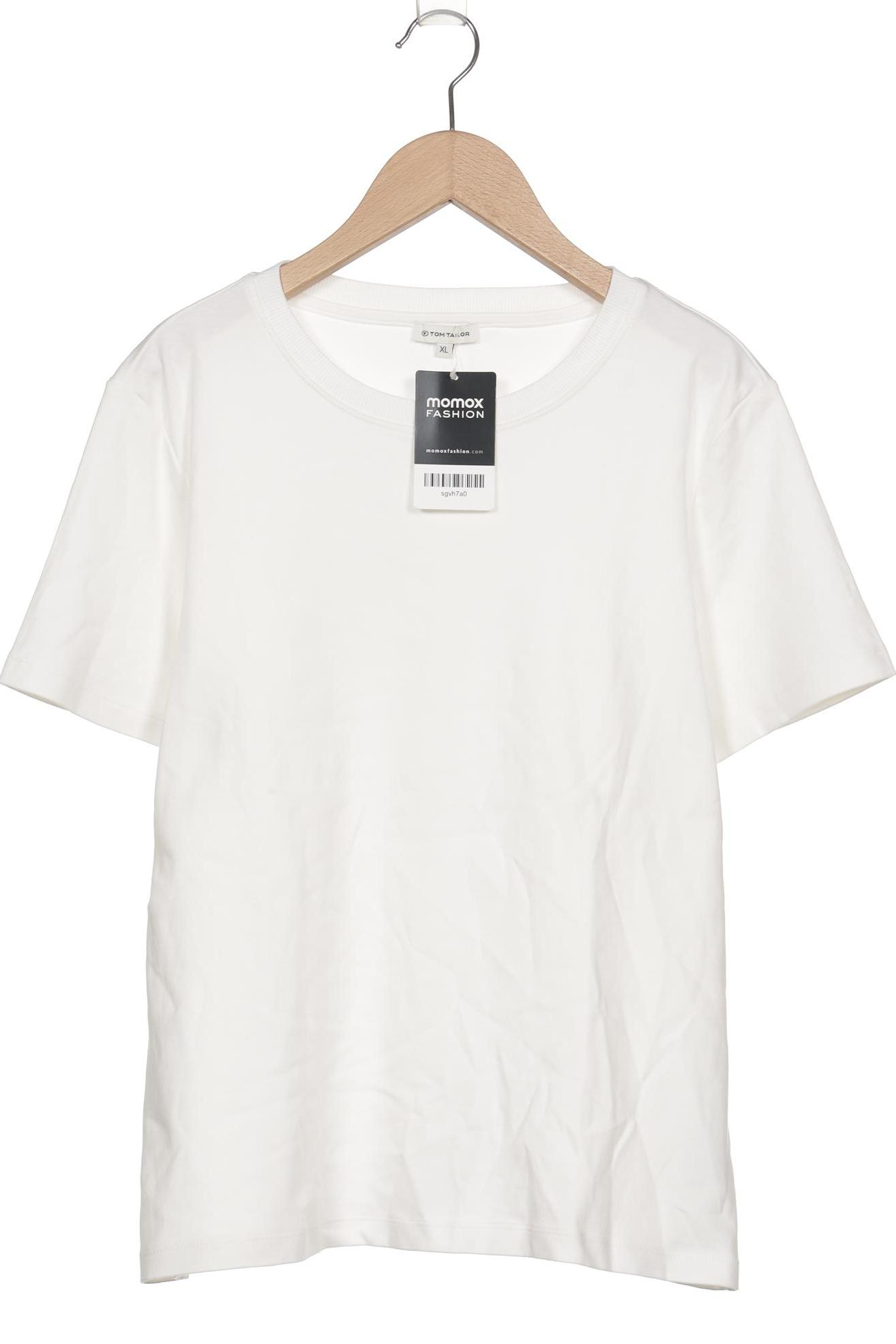 

Tom Tailor Damen T-Shirt, weiß, Gr. 44