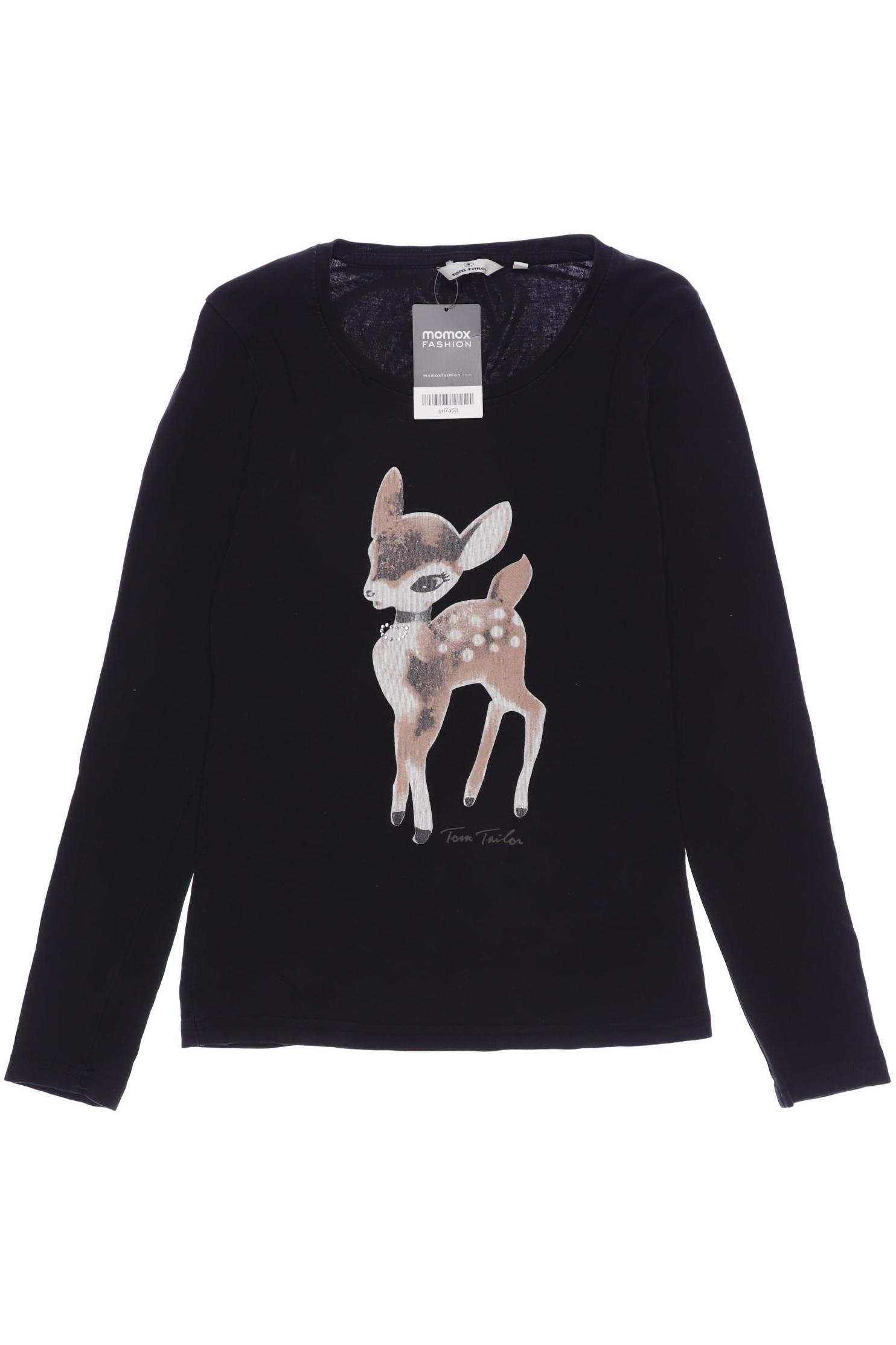 

Tom Tailor Damen Langarmshirt, schwarz
