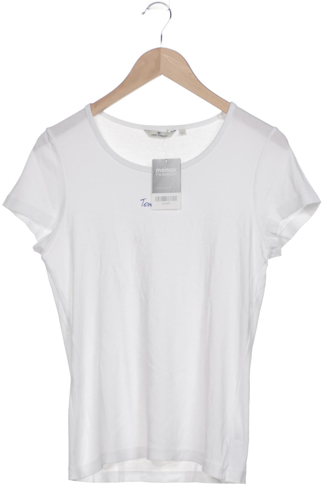 

Tom Tailor Damen T-Shirt, weiß, Gr. 42