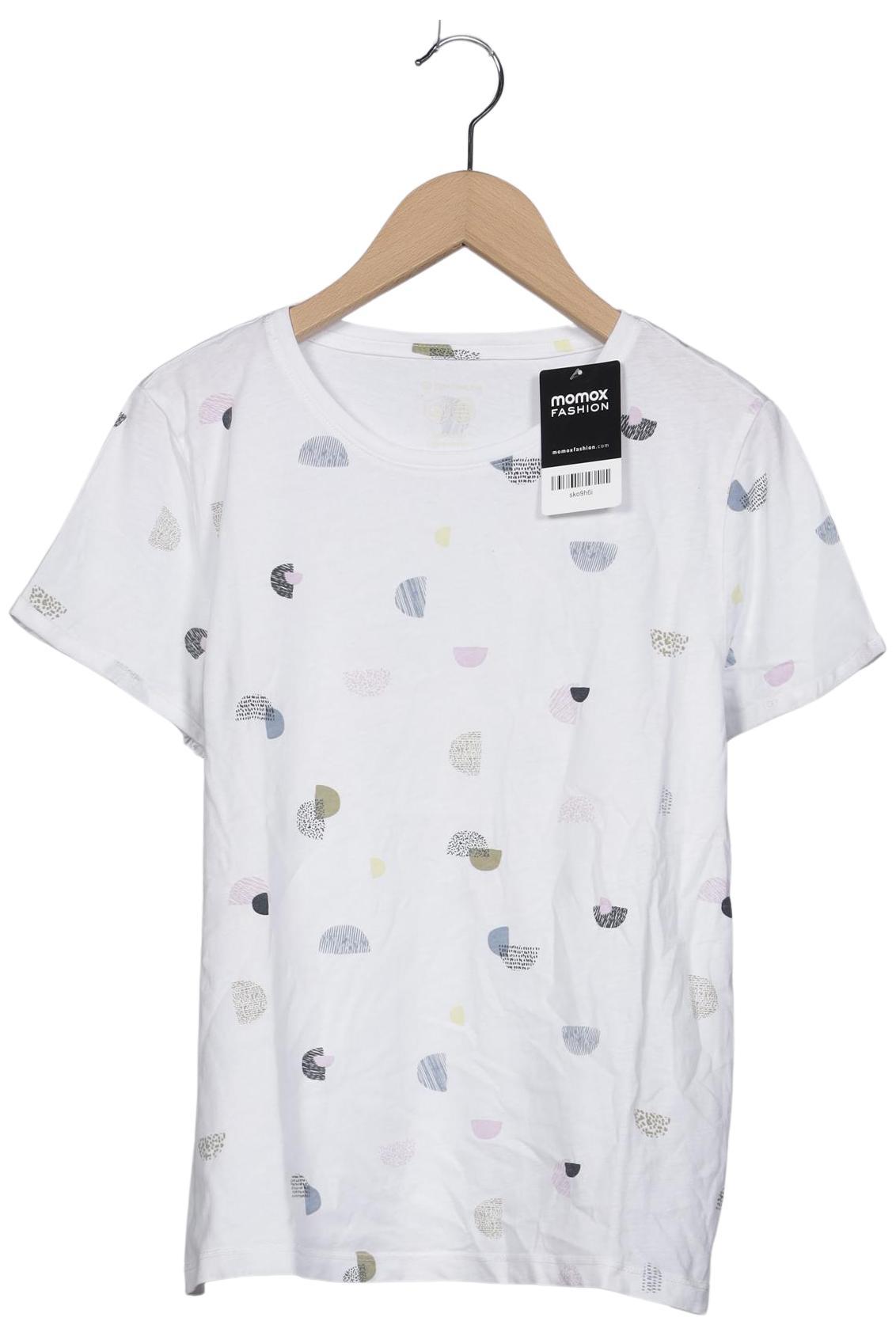 

Tom Tailor Damen T-Shirt, weiß, Gr. 34