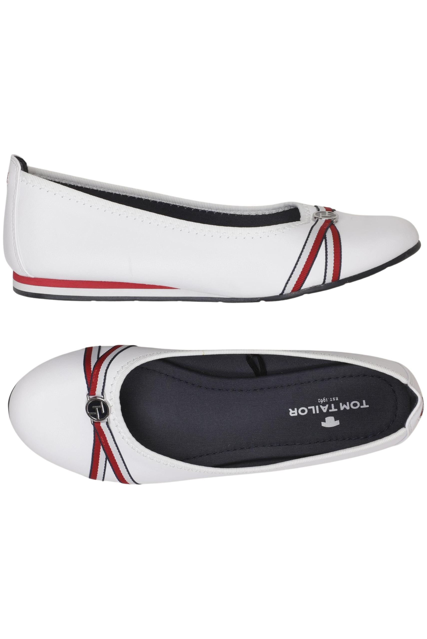 

Tom Tailor Damen Ballerinas, weiß, Gr. 40