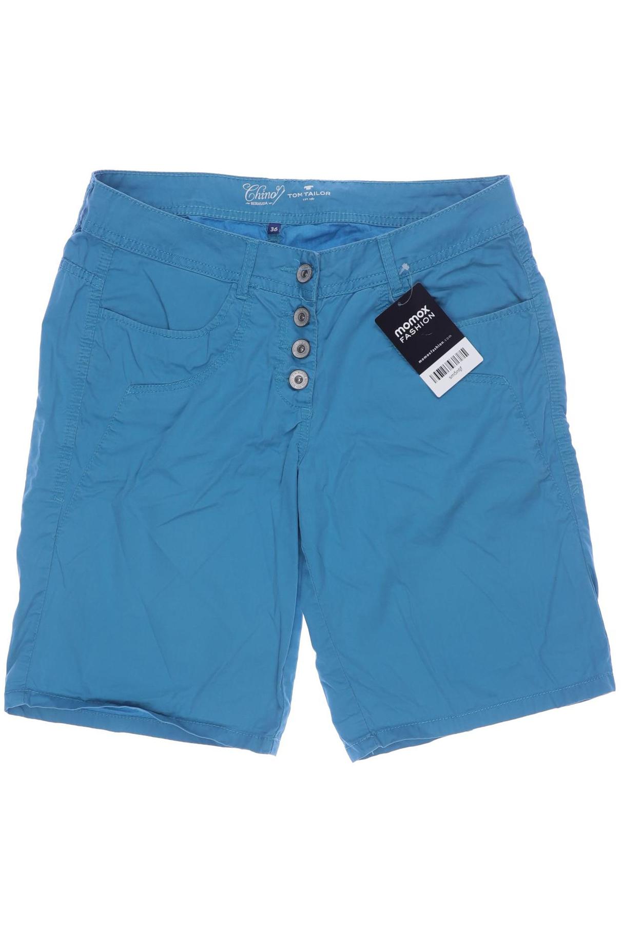 

Tom Tailor Damen Shorts, türkis, Gr. 36