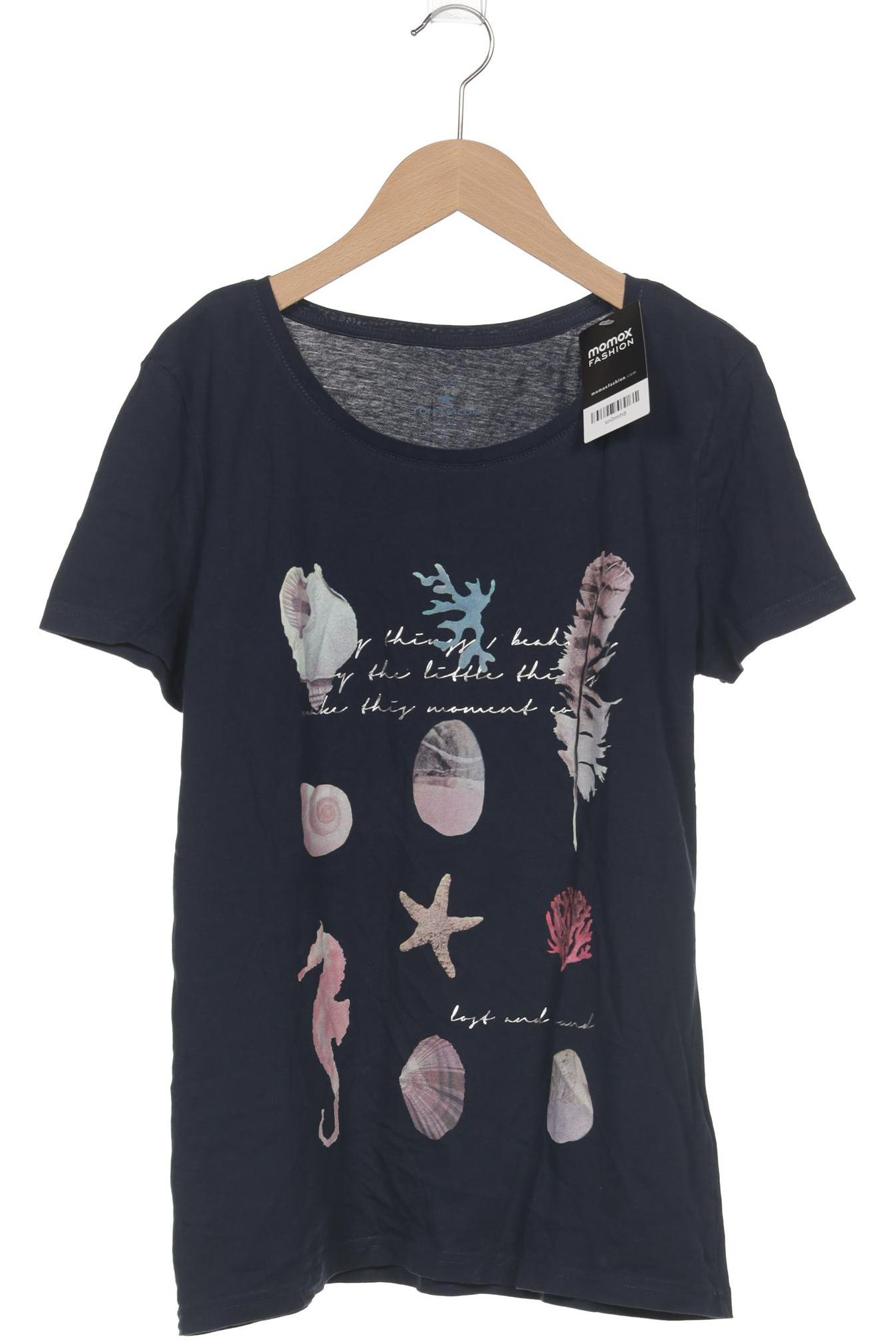 

Tom Tailor Damen T-Shirt, marineblau, Gr. 36