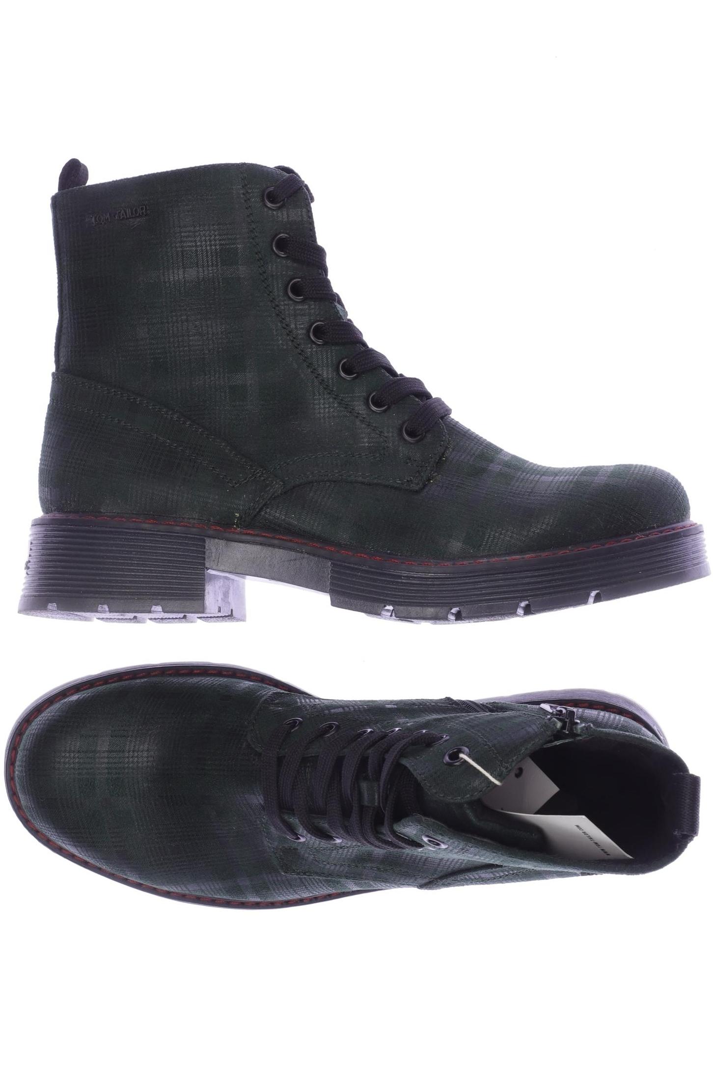 

Tom Tailor Damen Stiefelette, grün, Gr. 39
