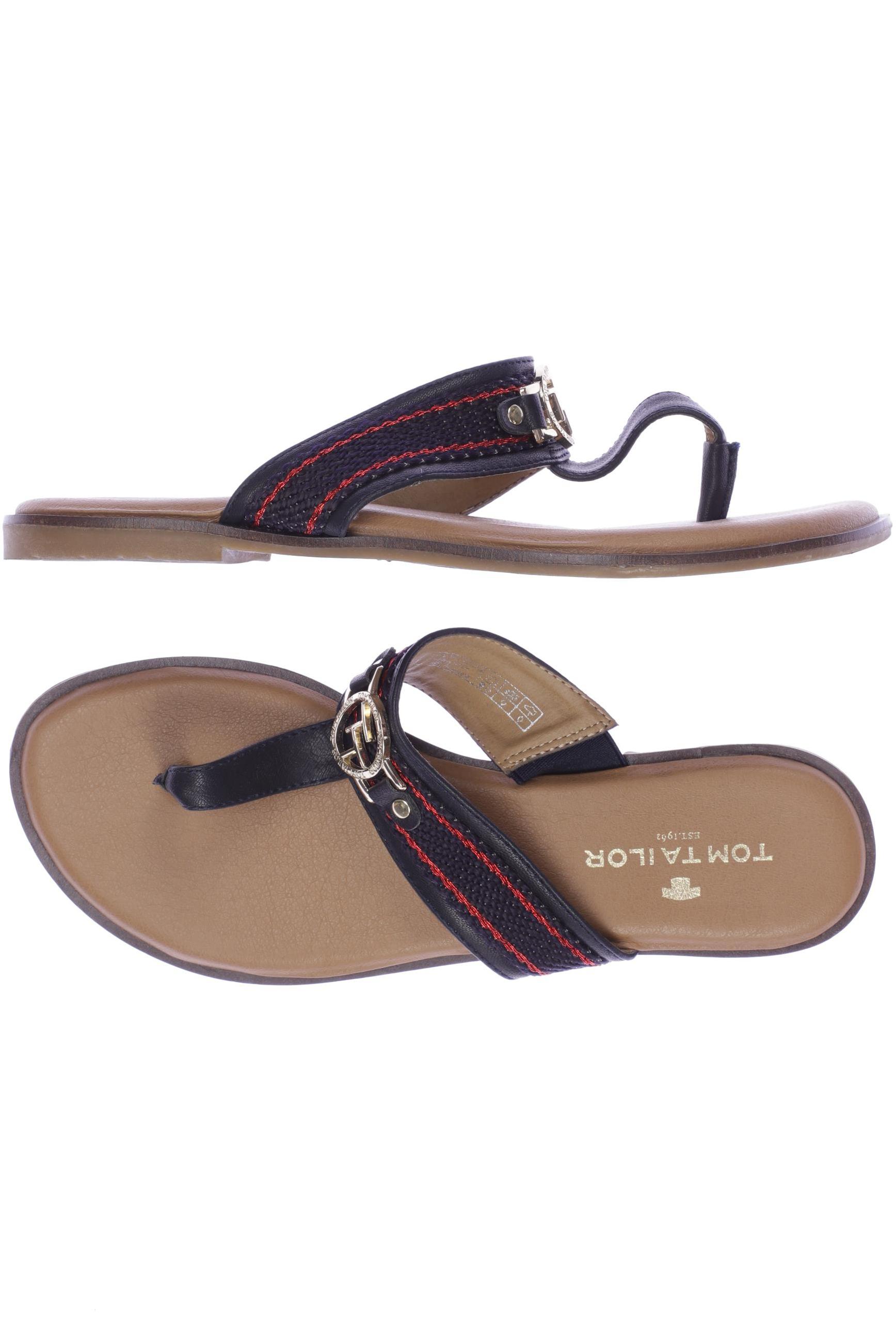 

Tom Tailor Damen Sandale, marineblau, Gr. 38