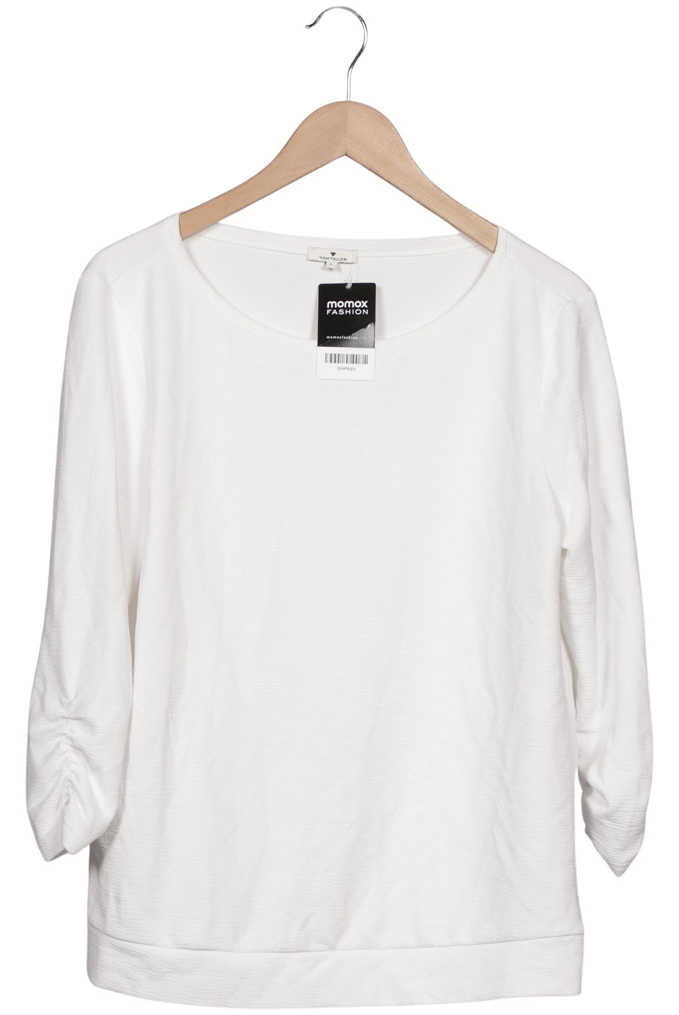 

Tom Tailor Damen Sweatshirt, weiß, Gr. 42